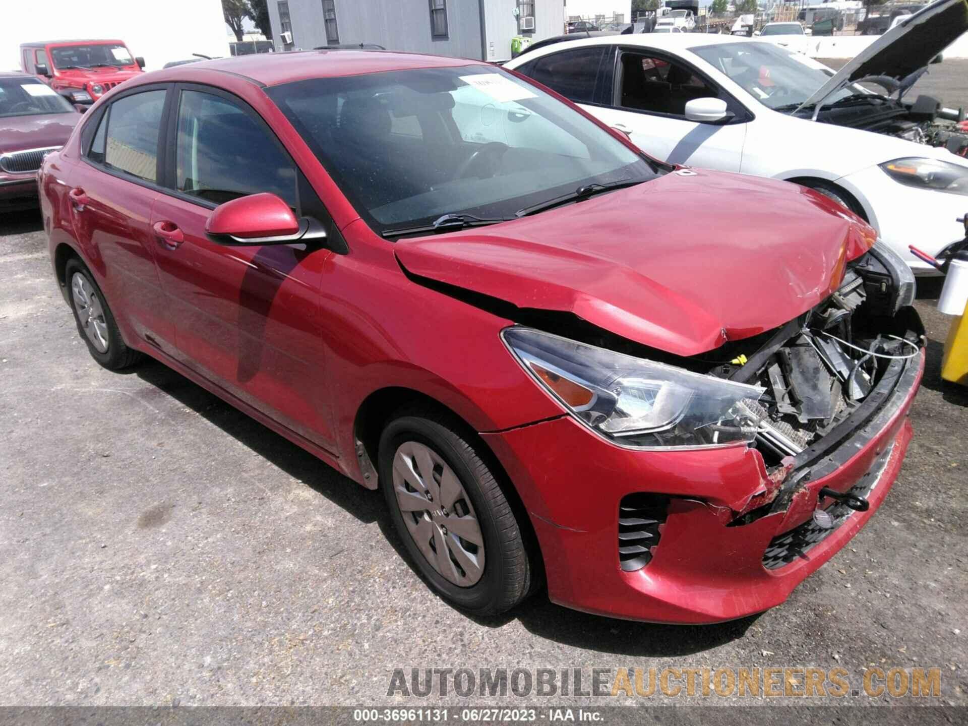 3KPA24AB9JE145567 KIA RIO 2018