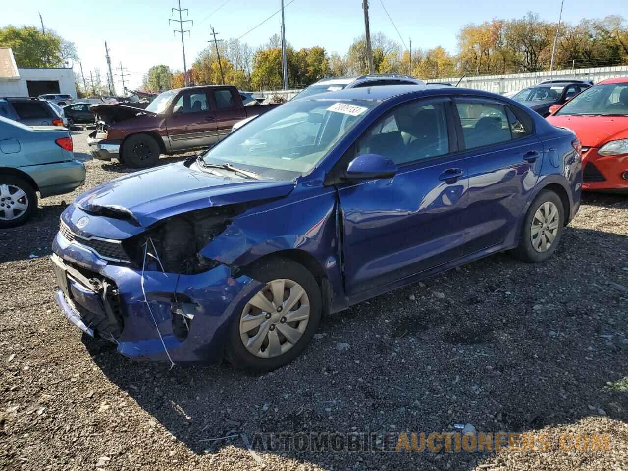 3KPA24ABXJE054582 KIA RIO 2018