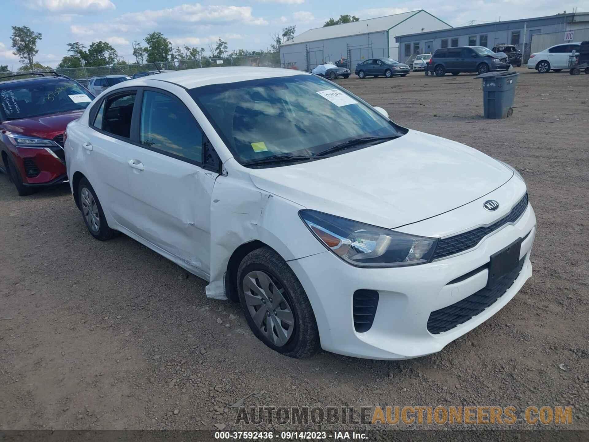 3KPA24ABXJE066649 KIA RIO 2018