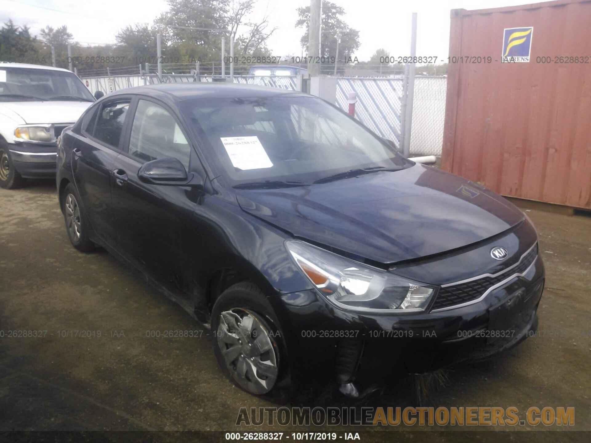 3KPA24ABXKE206118 KIA RIO 2019