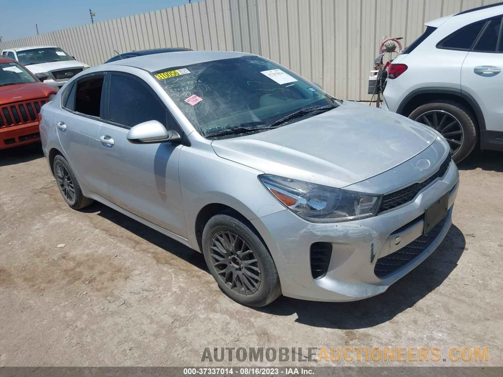 3KPA24ABXKE241287 KIA RIO 2019