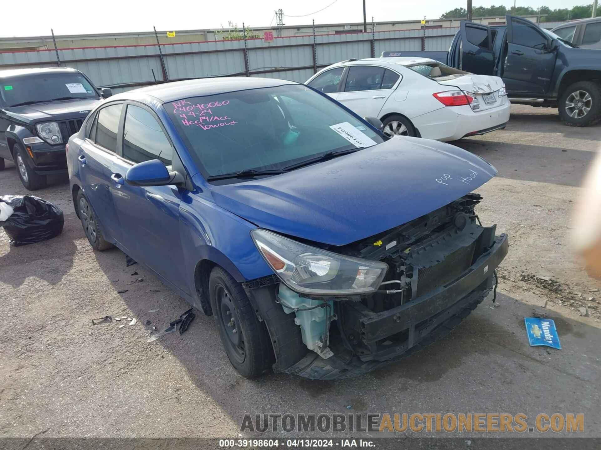 3KPA24AD1LE333651 KIA RIO 2020