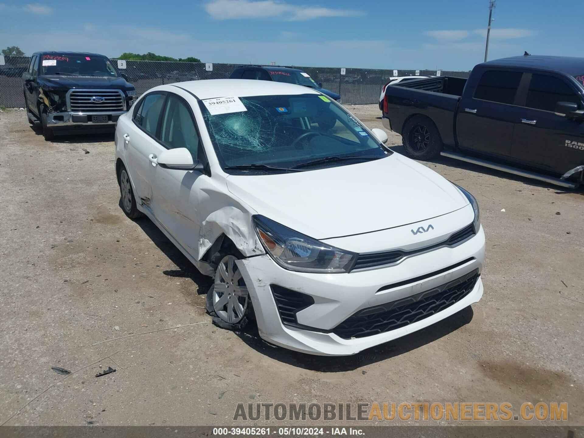 3KPA24AD1NE438371 KIA RIO 2022