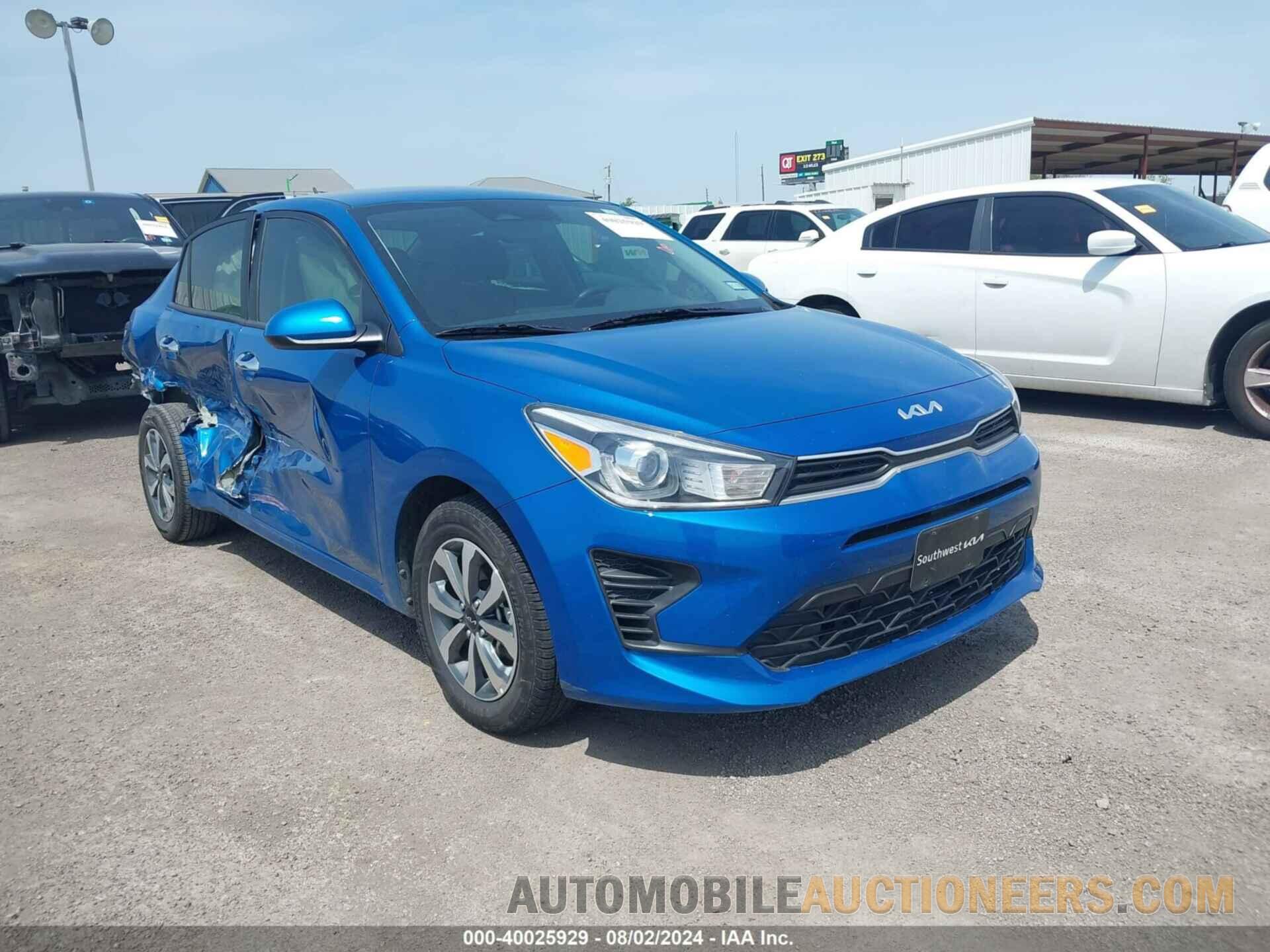 3KPA24AD1NE442758 KIA RIO 2022