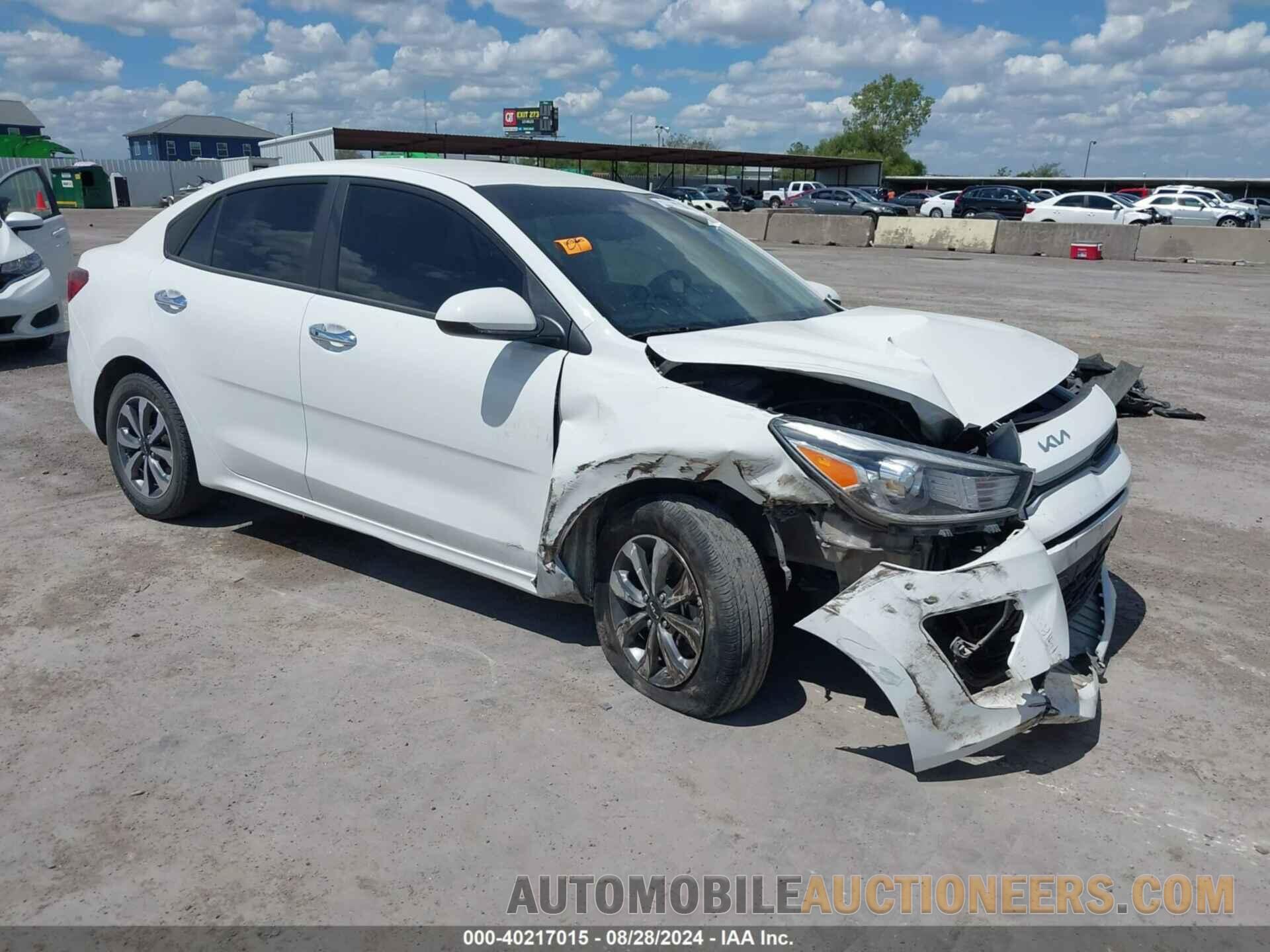 3KPA24AD1NE458085 KIA RIO 2022