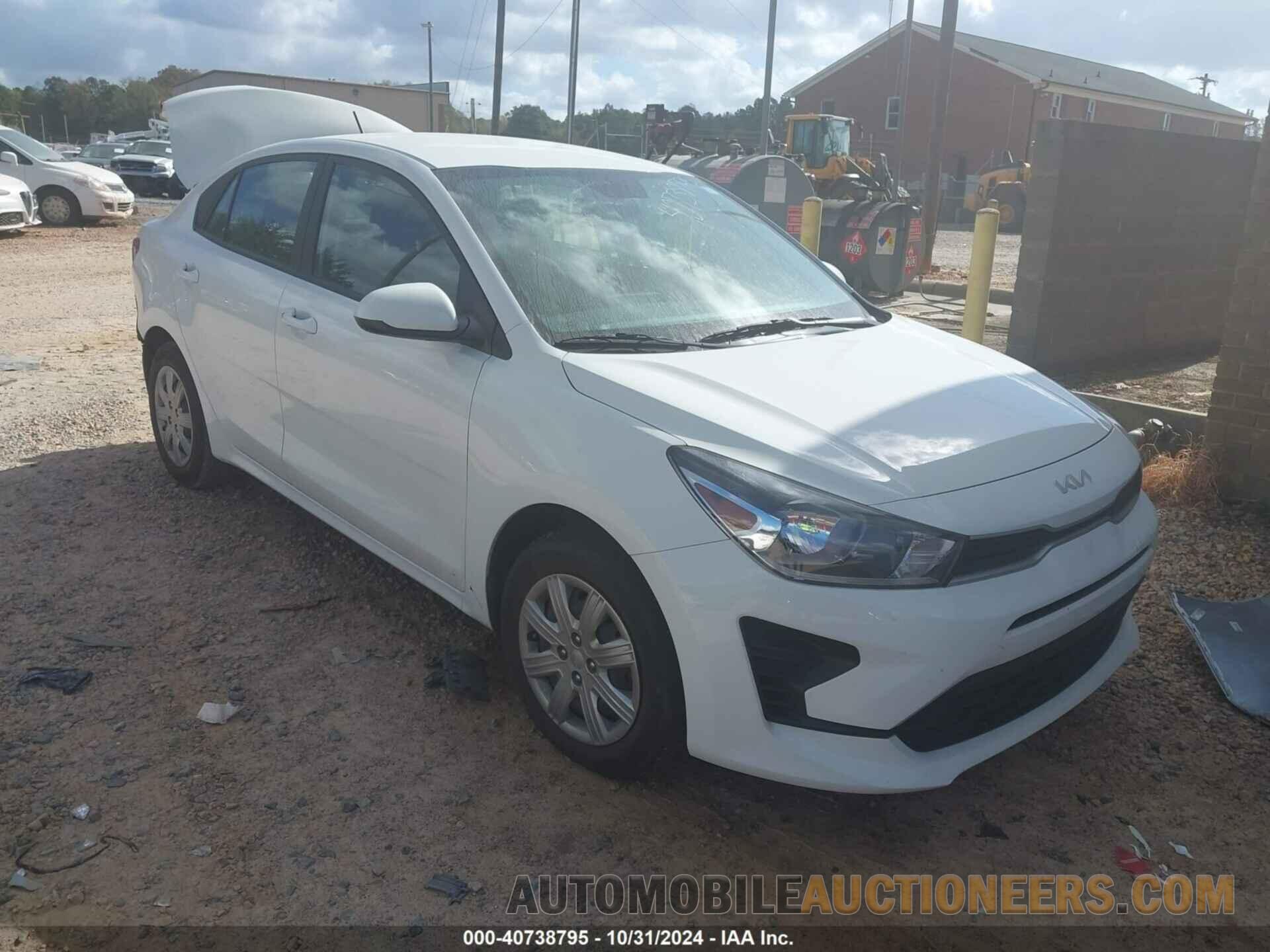 3KPA24AD1NE463416 KIA RIO 2022