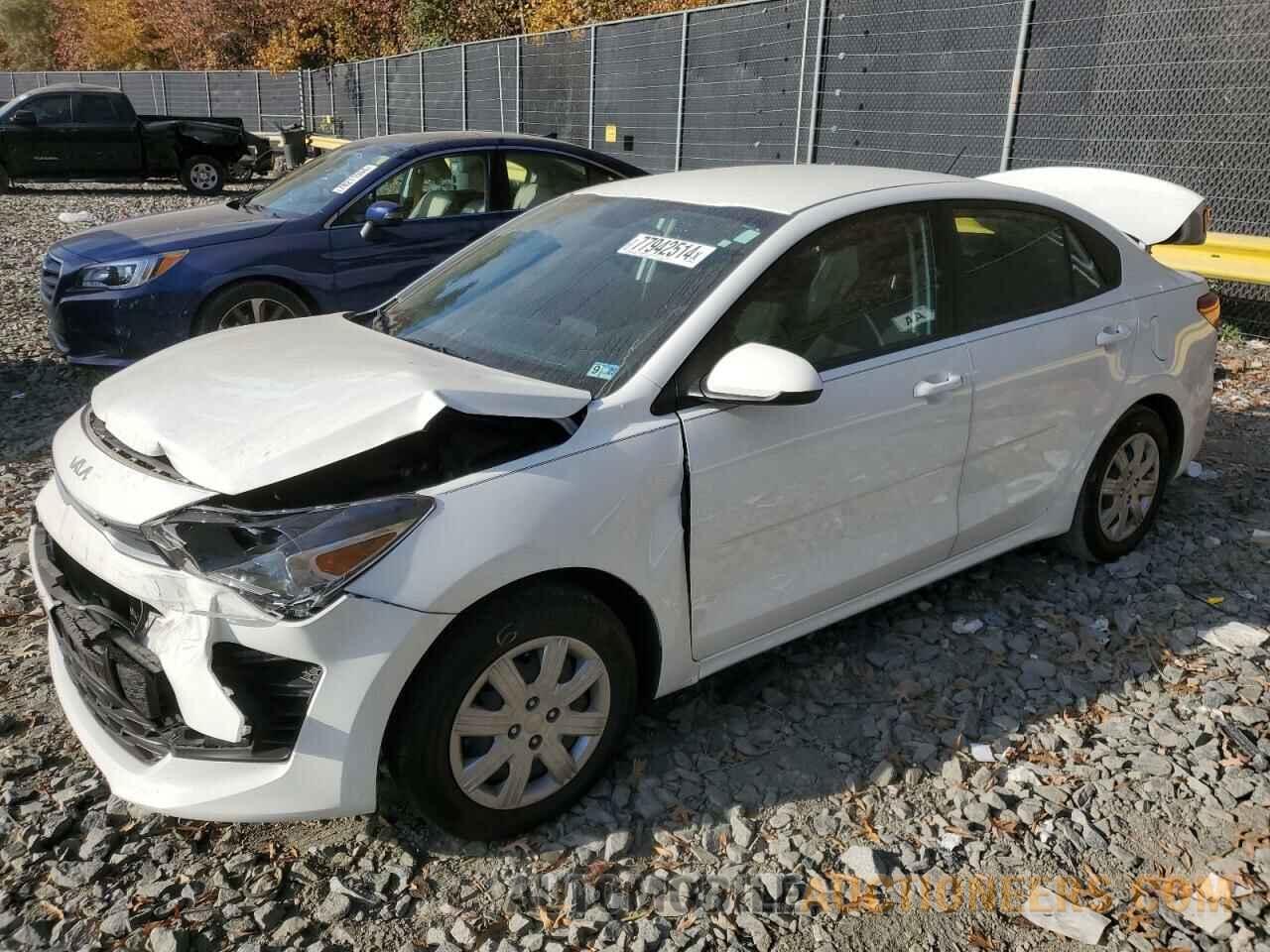 3KPA24AD1NE504806 KIA RIO 2022