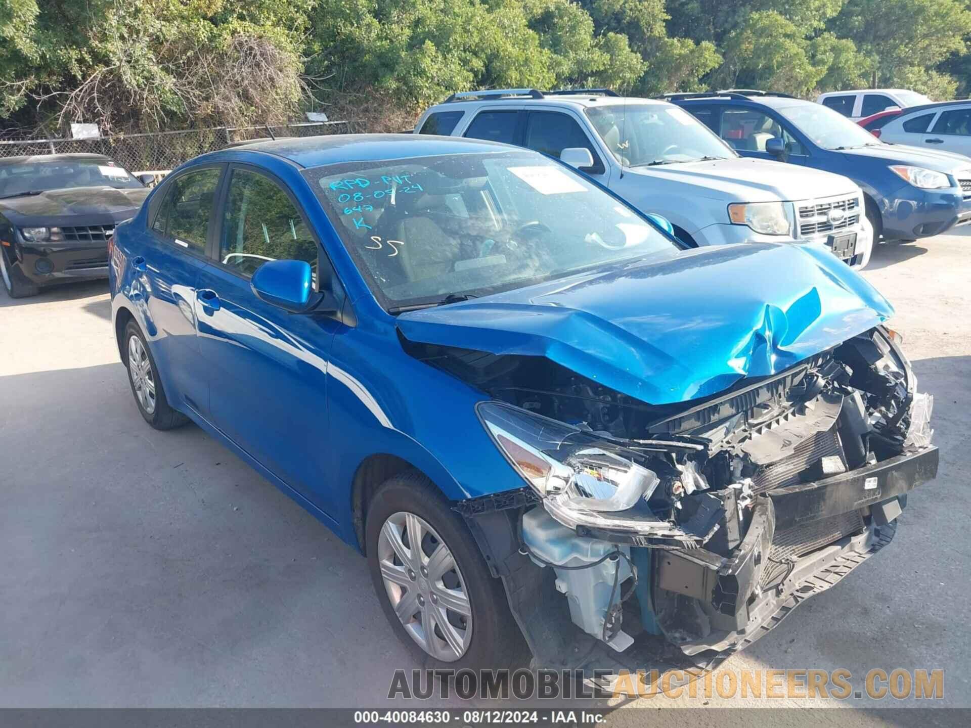 3KPA24AD2ME414272 KIA RIO 2021