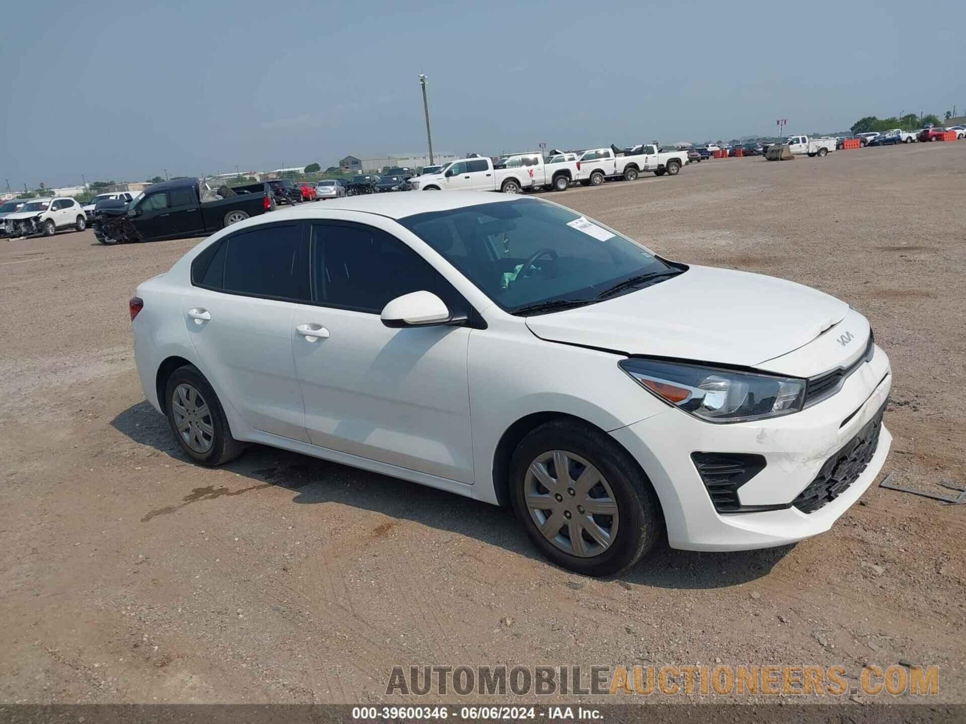 3KPA24AD2NE506368 KIA RIO 2022