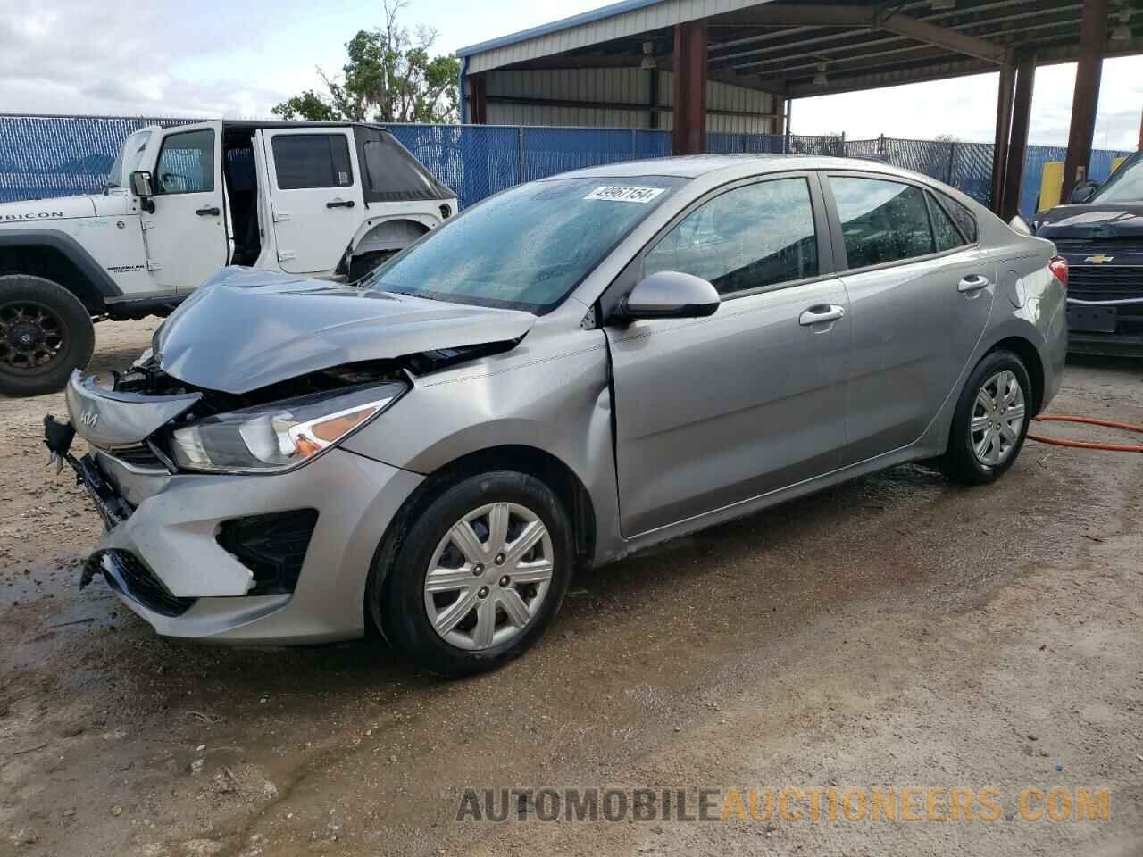 3KPA24AD3NE500837 KIA RIO 2022