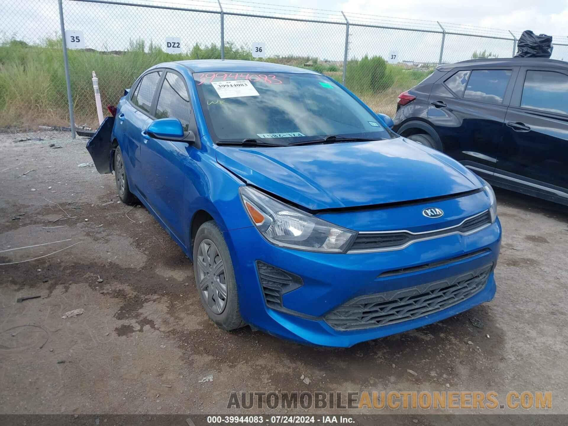 3KPA24AD4ME377001 KIA RIO 2021