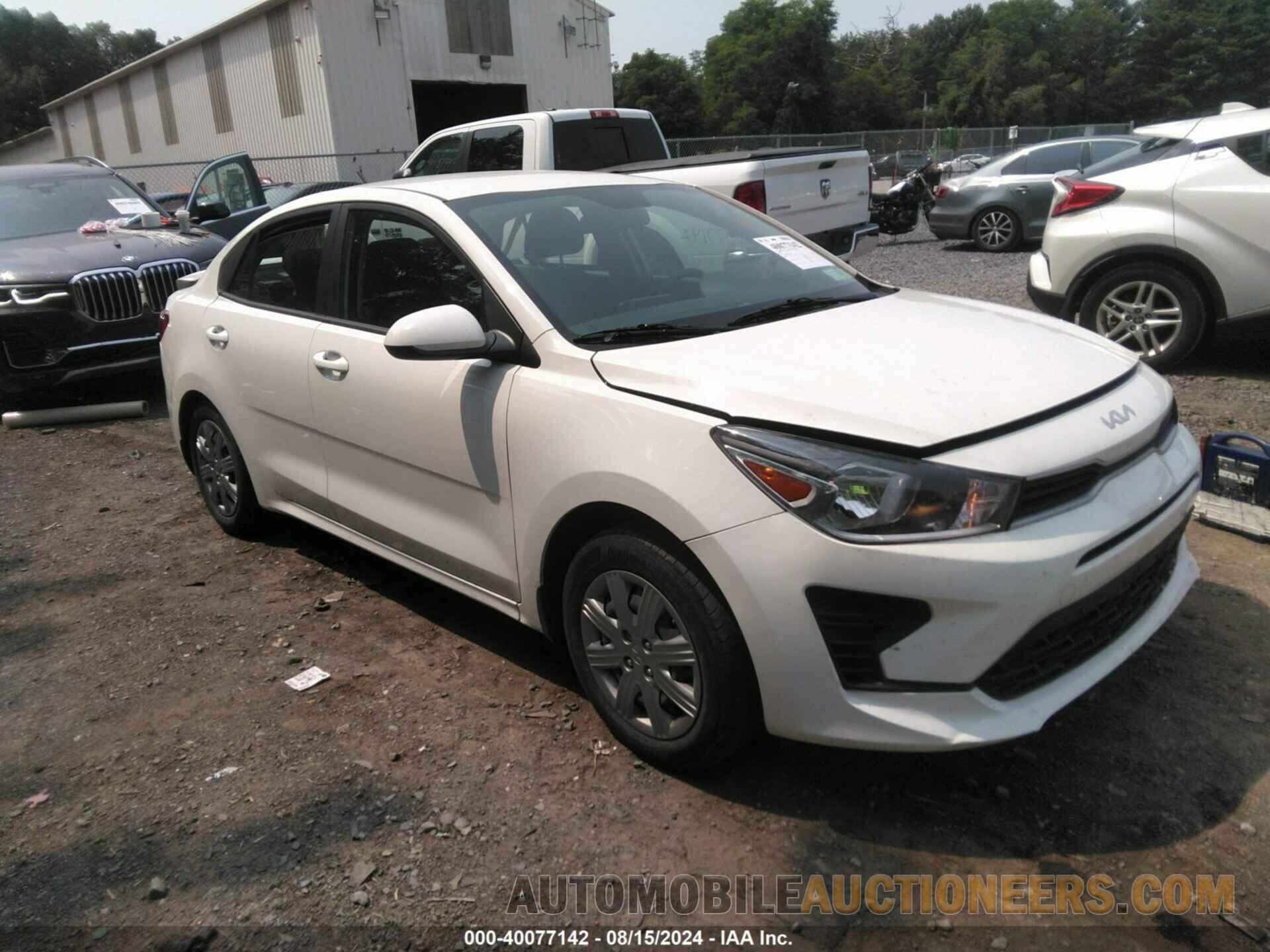 3KPA24AD4NE501169 KIA RIO 2022