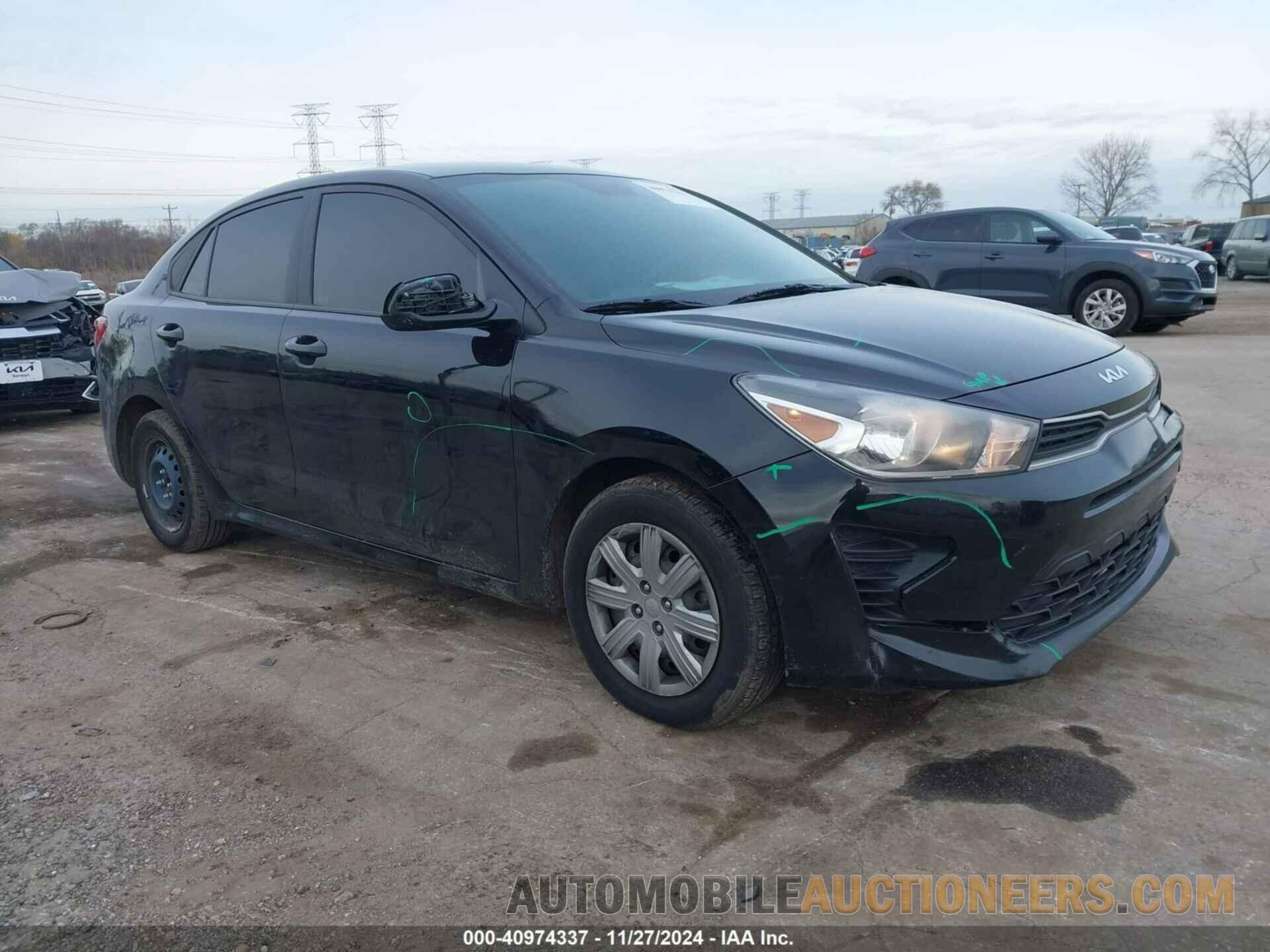 3KPA24AD5NE477965 KIA RIO 2022