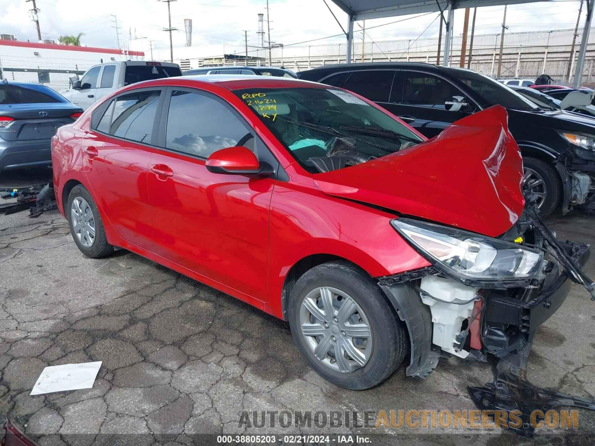 3KPA24AD5NE478954 KIA RIO 2022