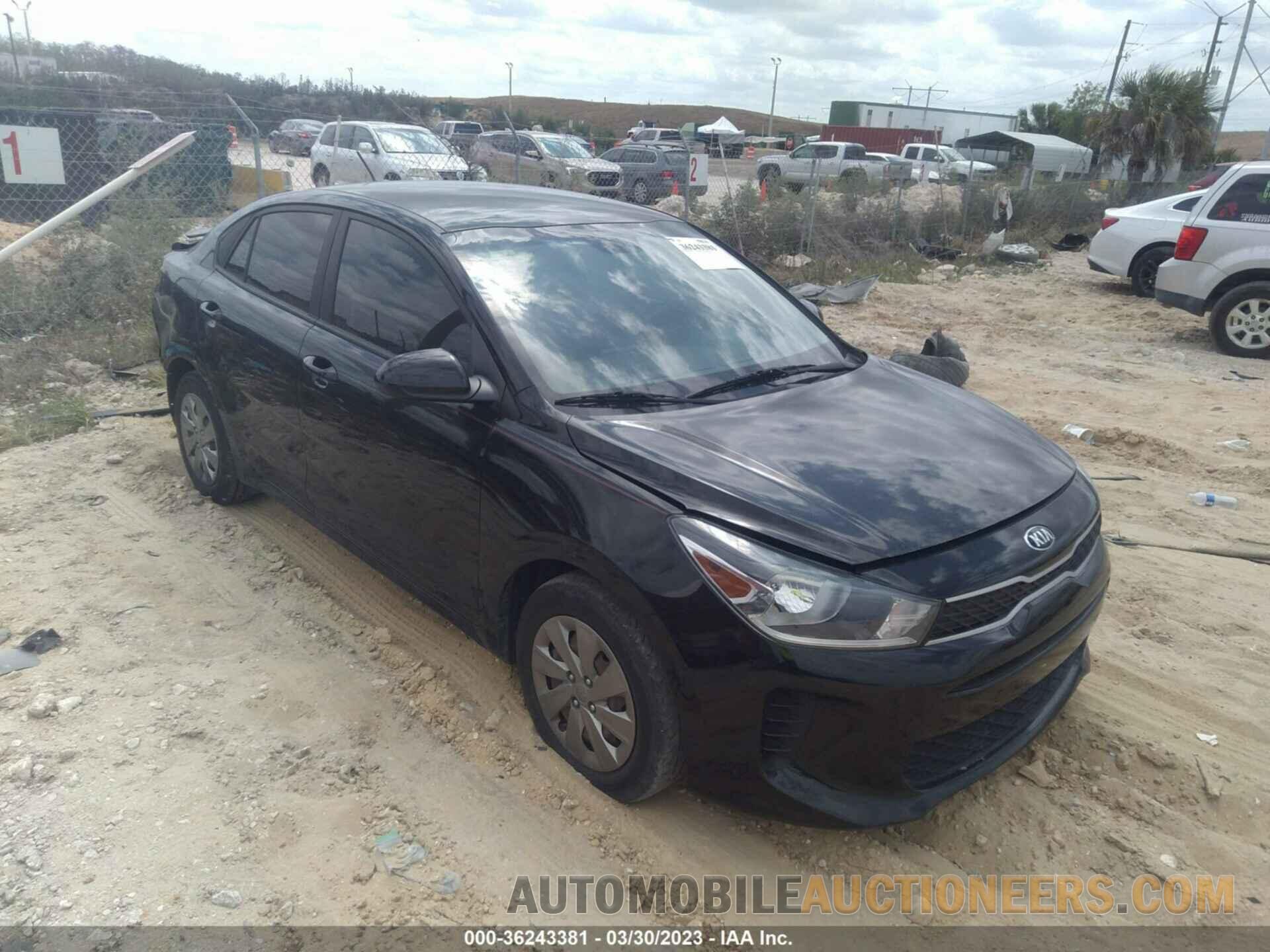 3KPA24AD6LE307174 KIA RIO 2020