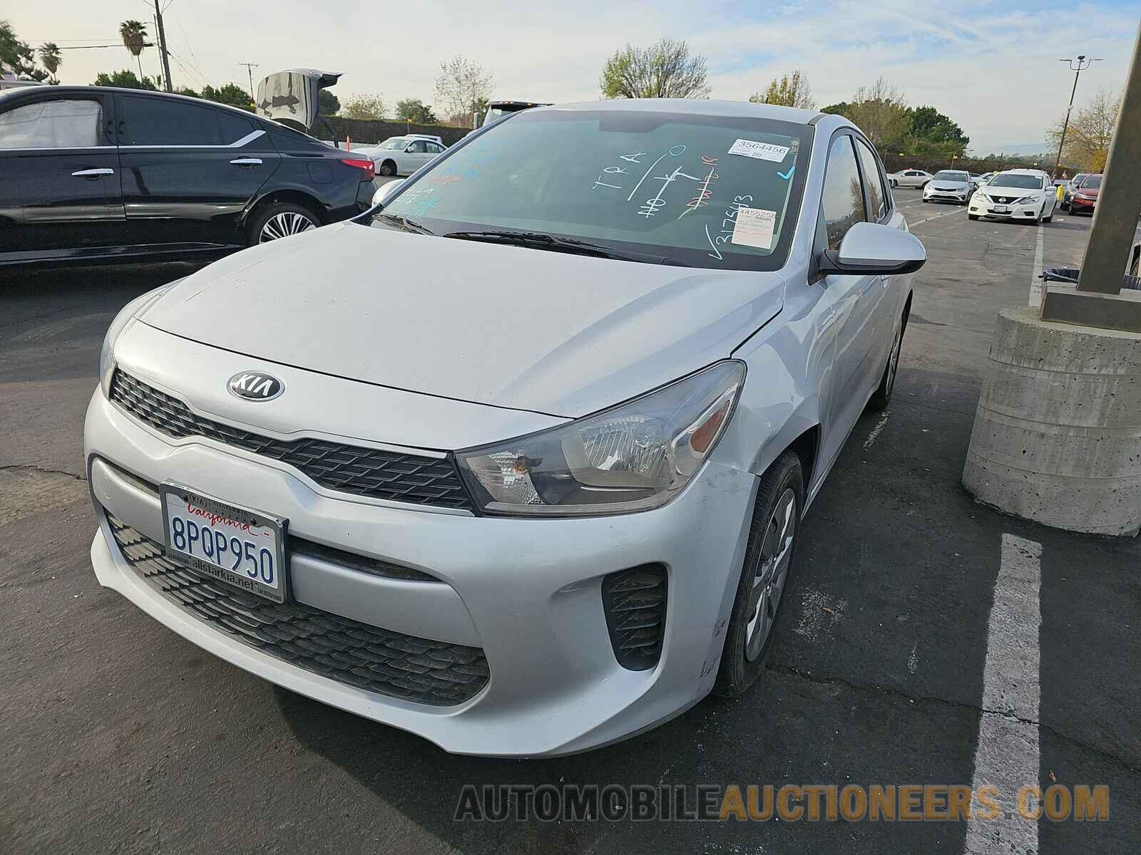 3KPA24AD6LE317543 Kia Rio 2020