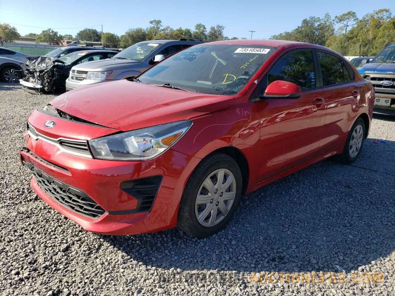 3KPA24AD6ME379400 KIA RIO 2021