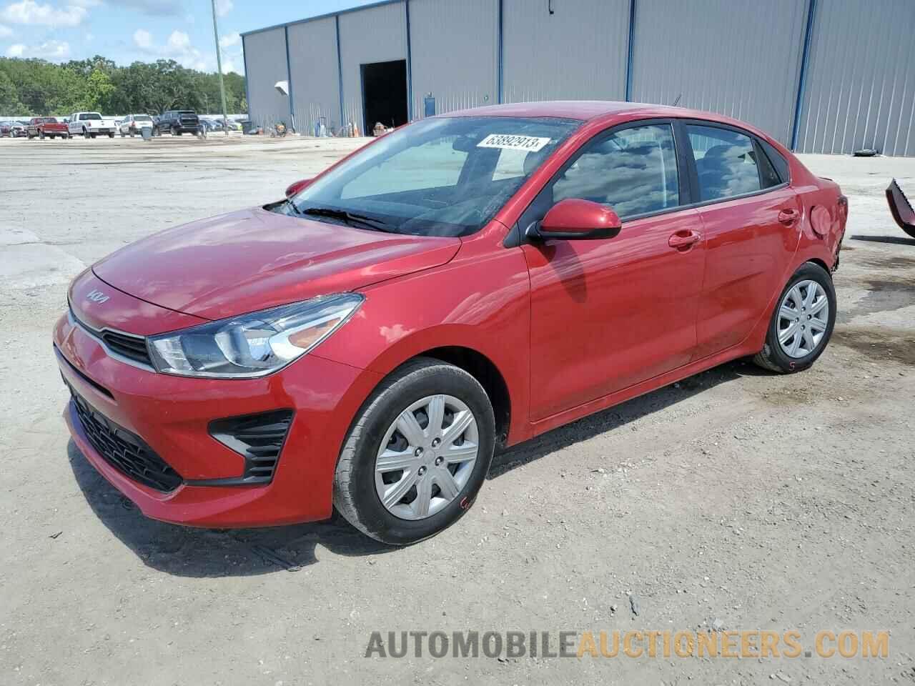 3KPA24AD6NE433490 KIA RIO 2022