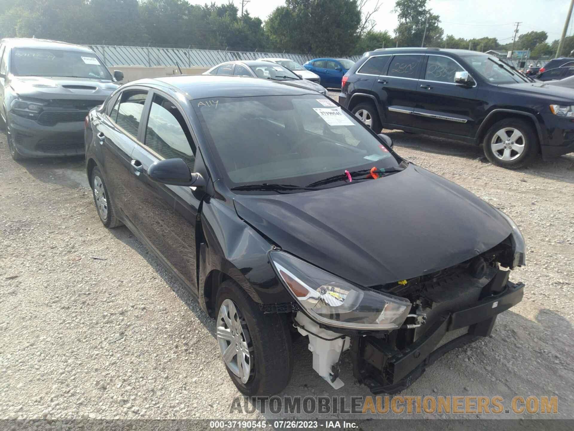 3KPA24AD6NE437121 KIA RIO 2022