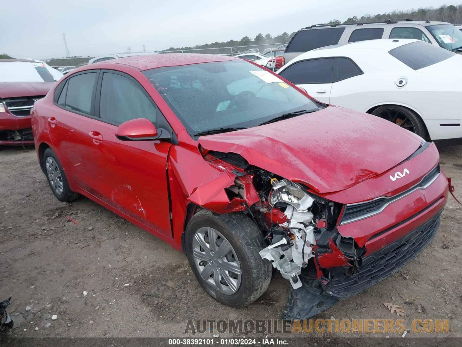 3KPA24AD6NE438558 KIA RIO 2022