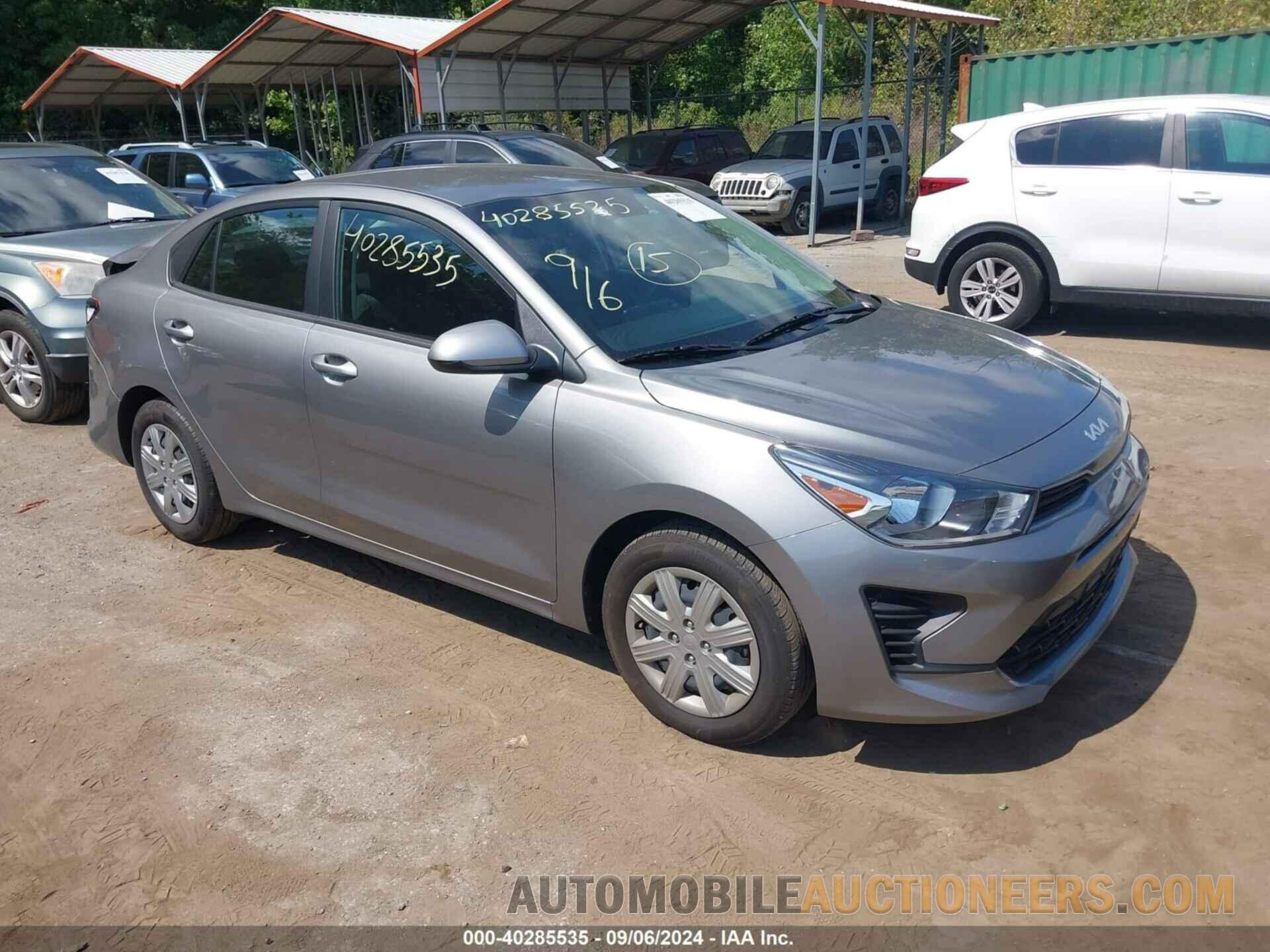 3KPA24AD6NE454789 KIA RIO 2022