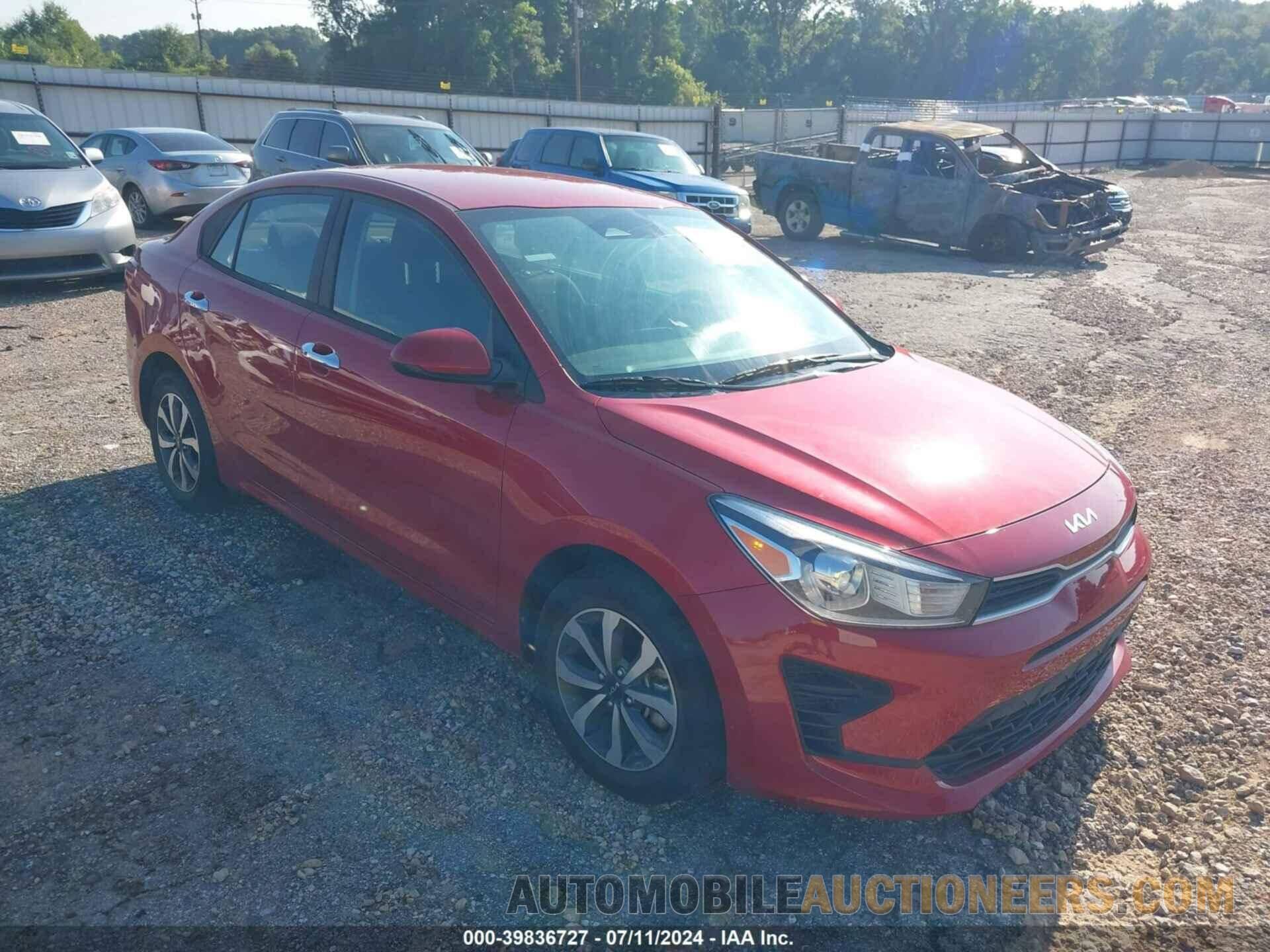 3KPA24AD6NE455084 KIA RIO 2022