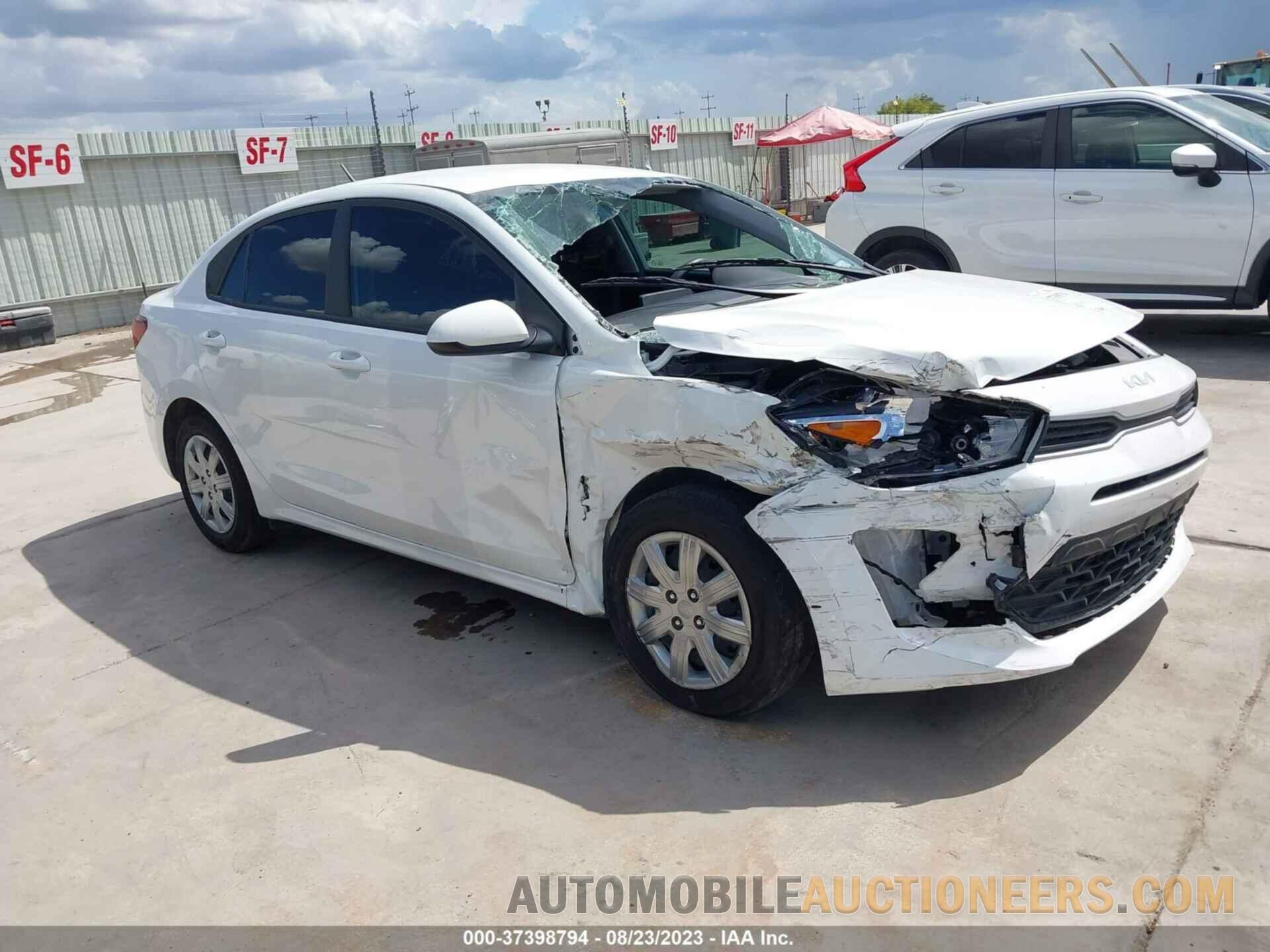 3KPA24AD6NE462391 KIA RIO 2022