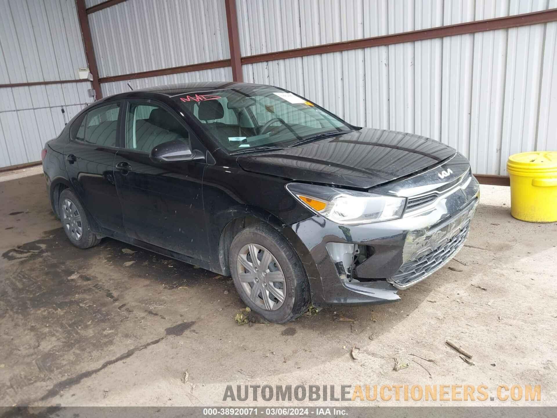 3KPA24AD6NE462763 KIA RIO 2022