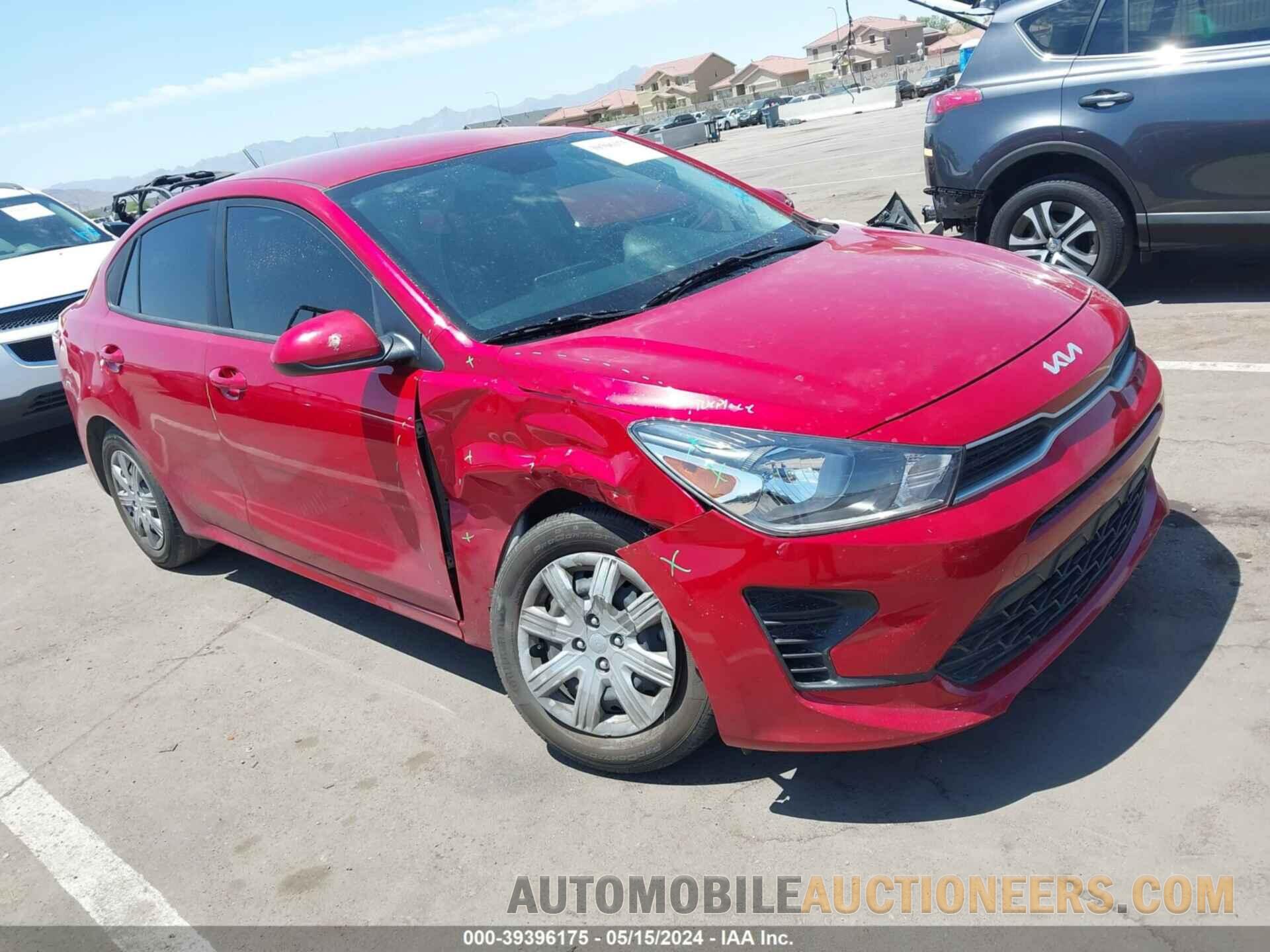 3KPA24AD6NE478817 KIA RIO 2022