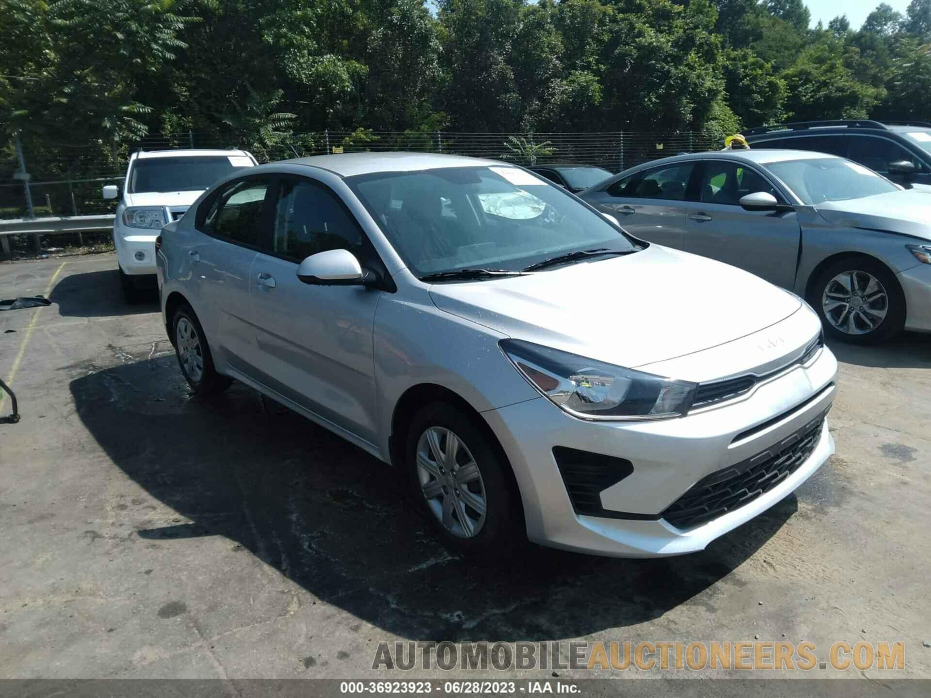 3KPA24AD6NE480406 KIA RIO 2022