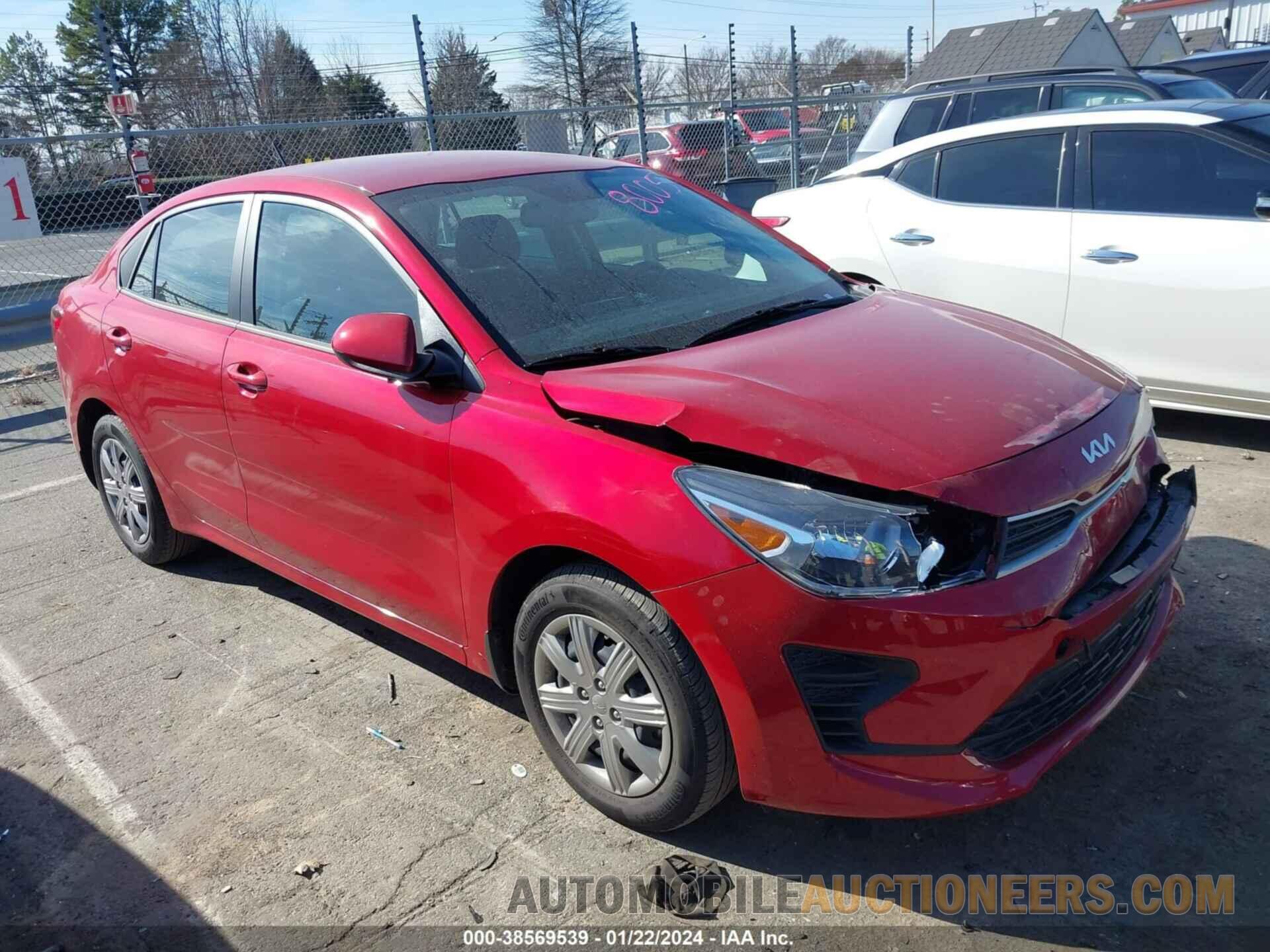 3KPA24AD6NE488005 KIA RIO 2022