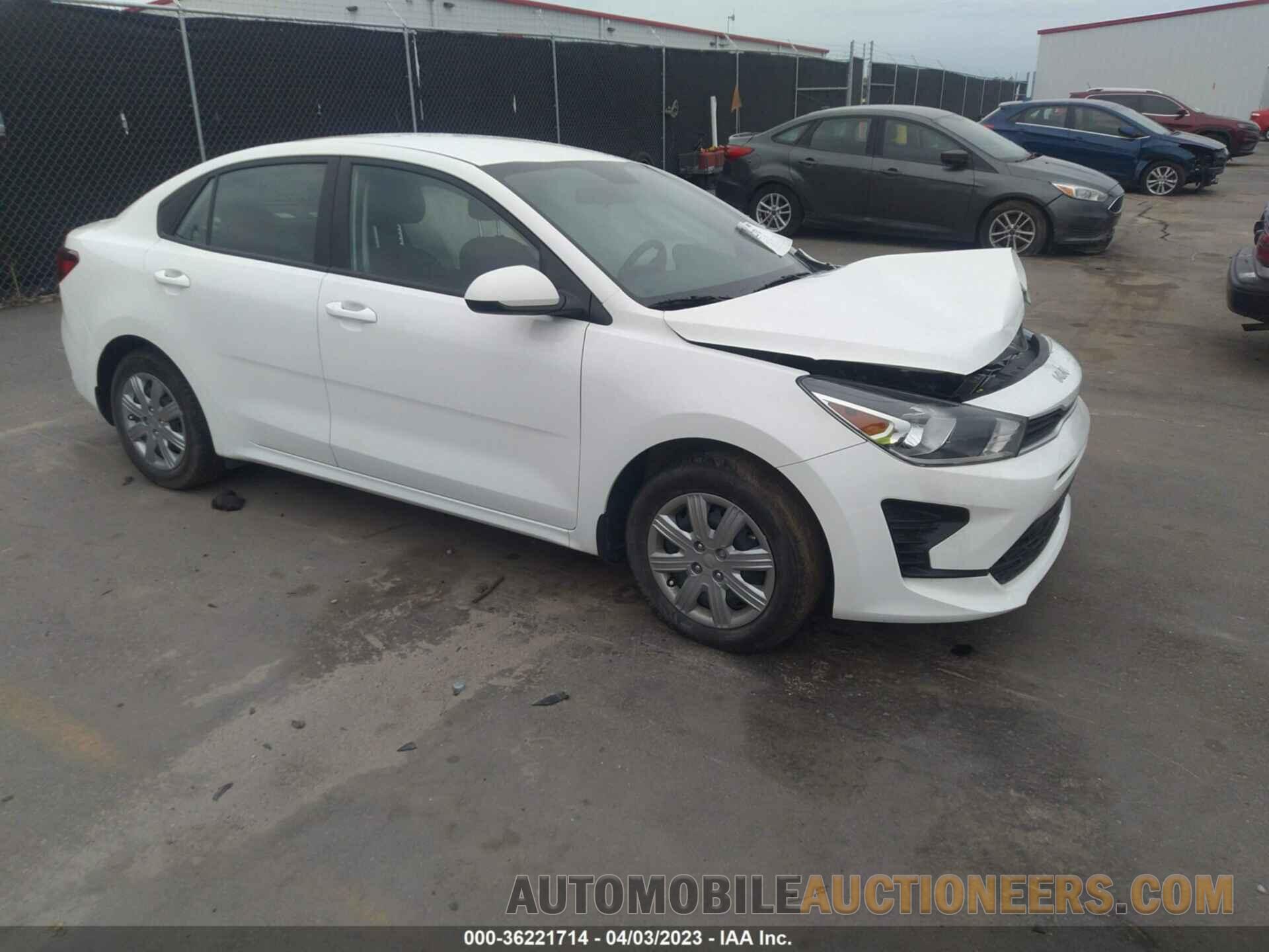 3KPA24AD6NE496587 KIA RIO 2022