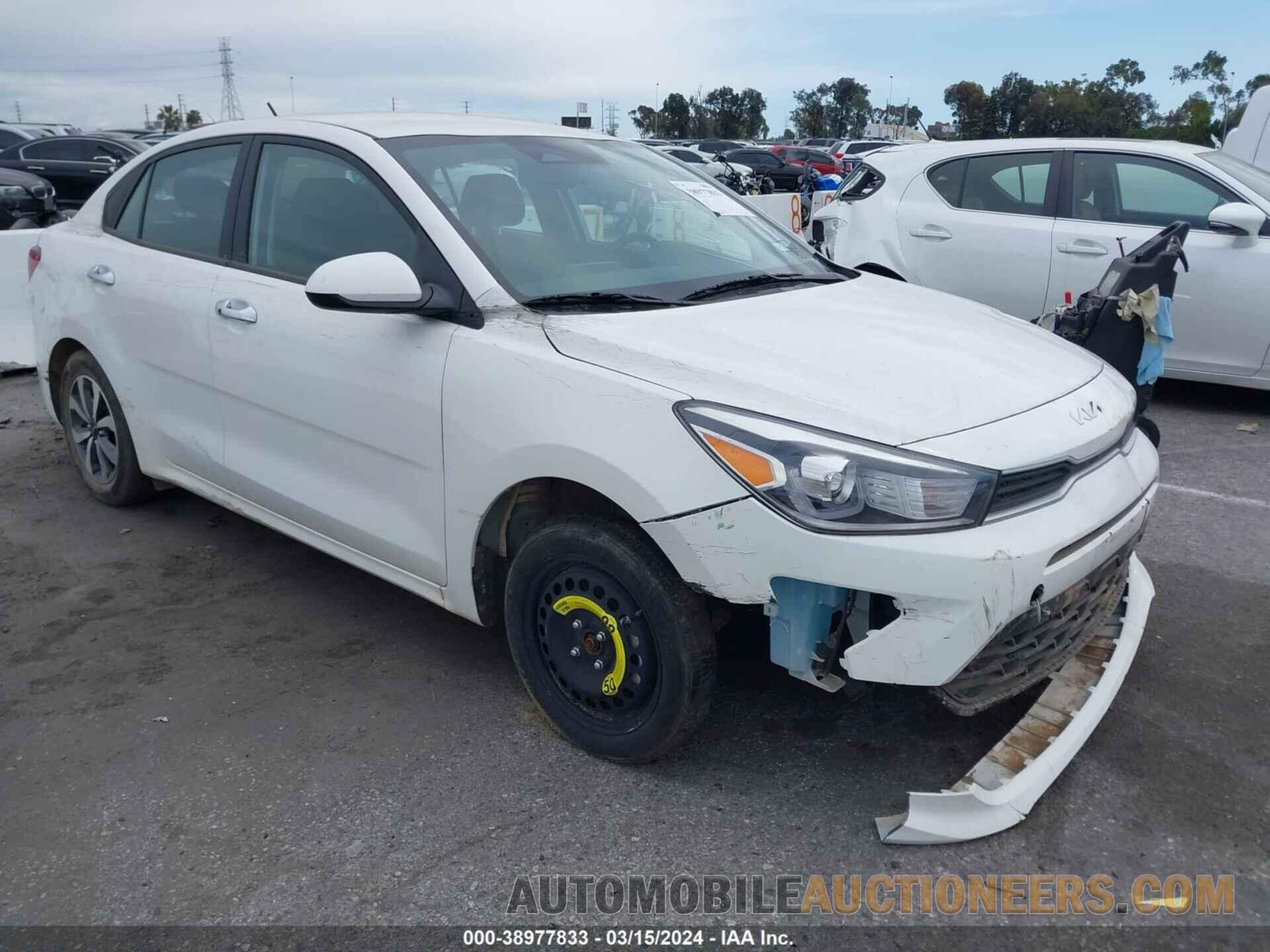 3KPA24AD6NE505868 KIA RIO 2022