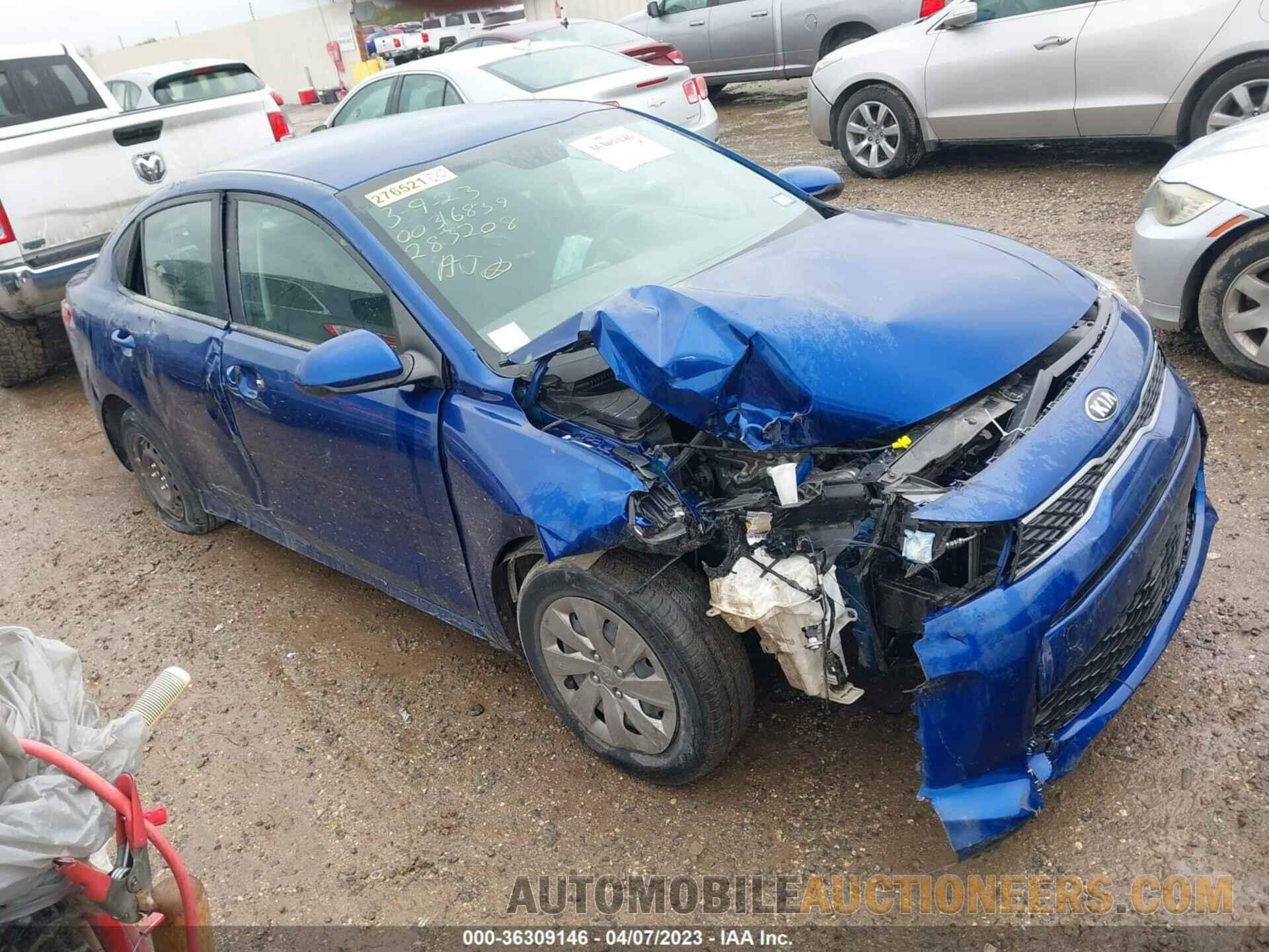 3KPA24AD7LE283208 KIA RIO 2020