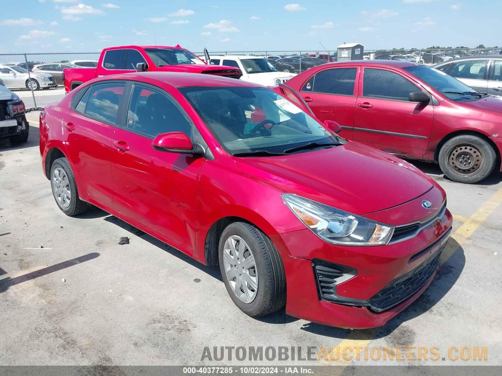 3KPA24AD7NE364792 KIA RIO 2022