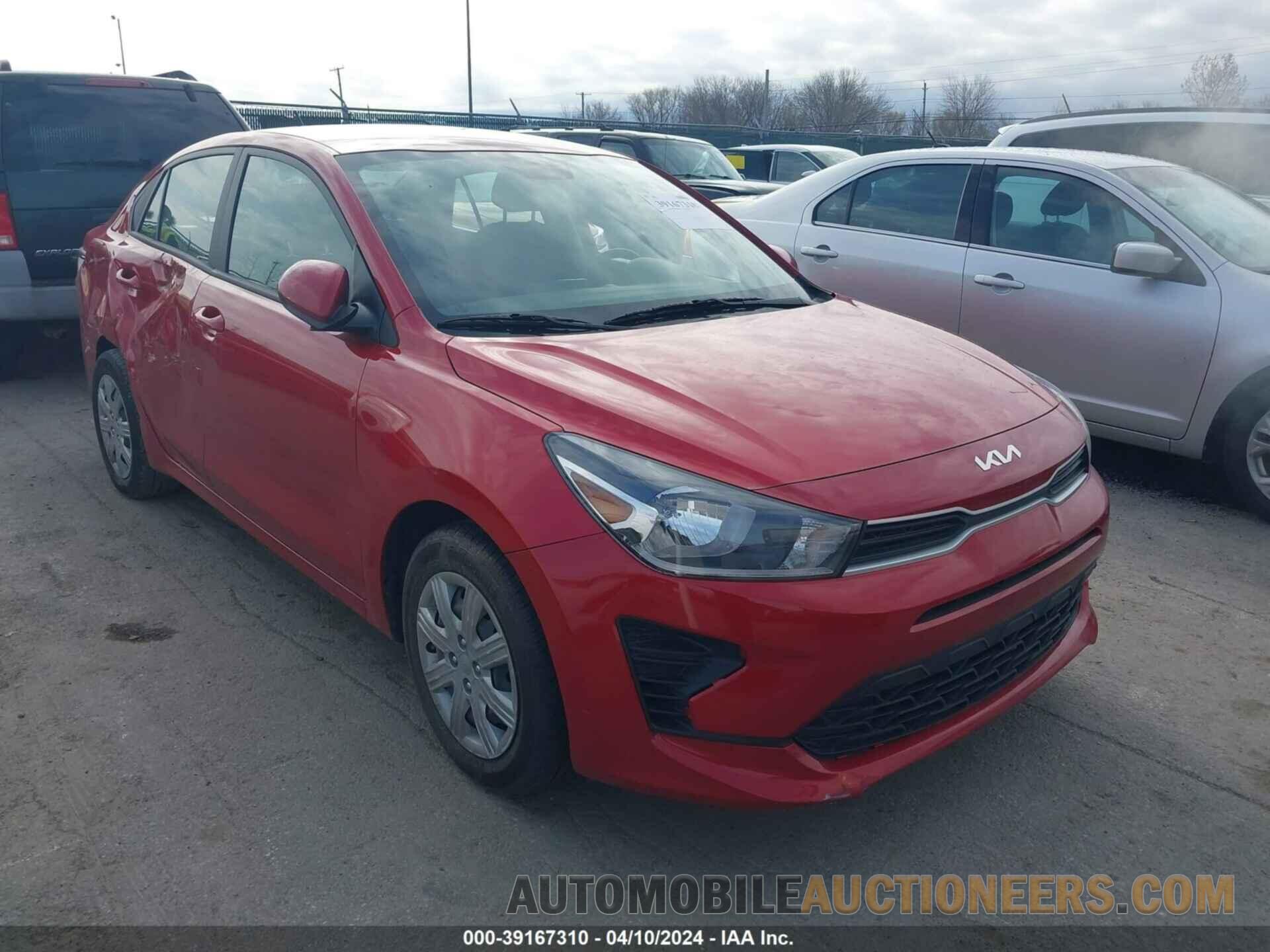 3KPA24AD7NE432316 KIA RIO 2022