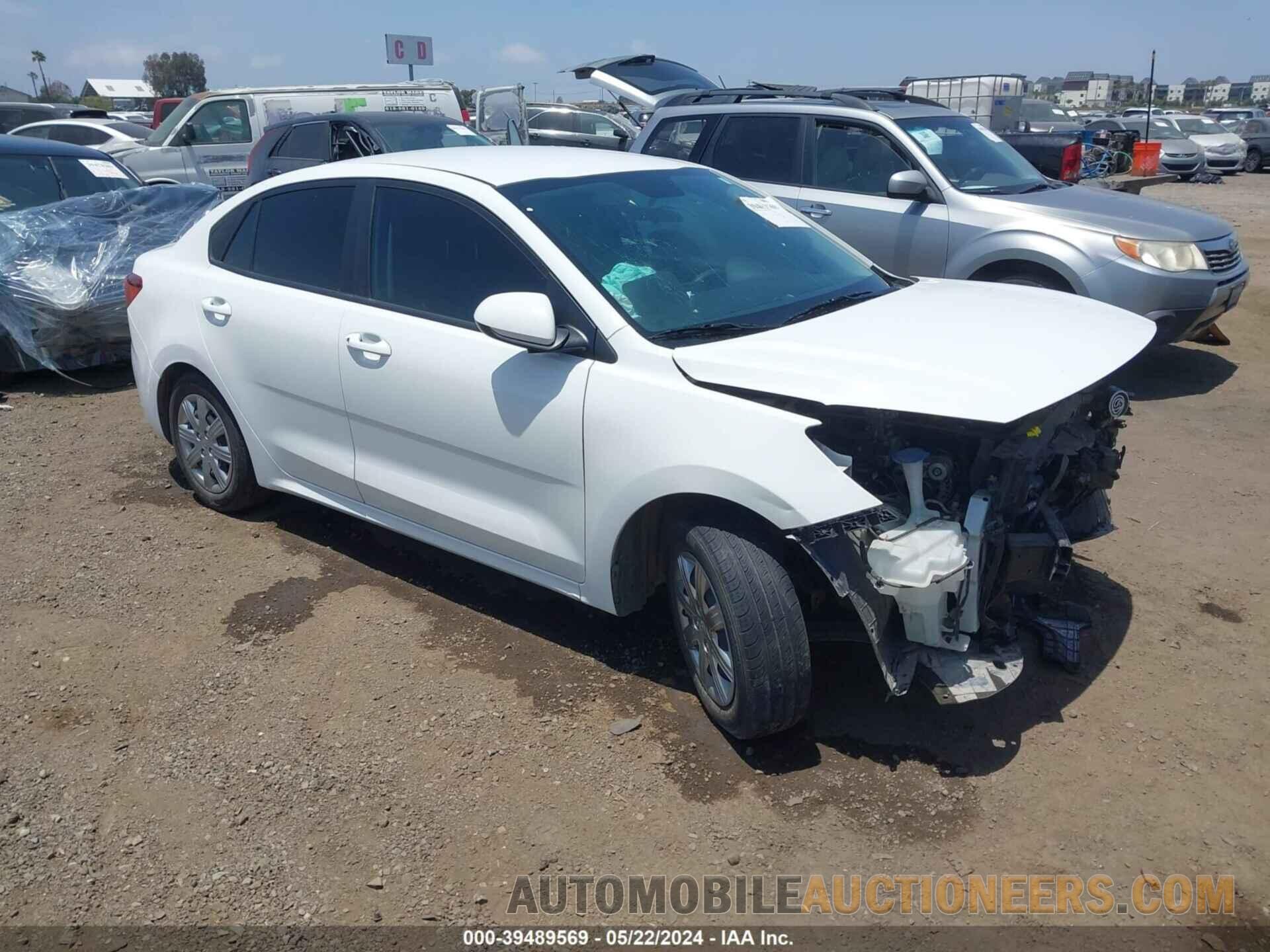 3KPA24AD7NE438276 KIA RIO 2022