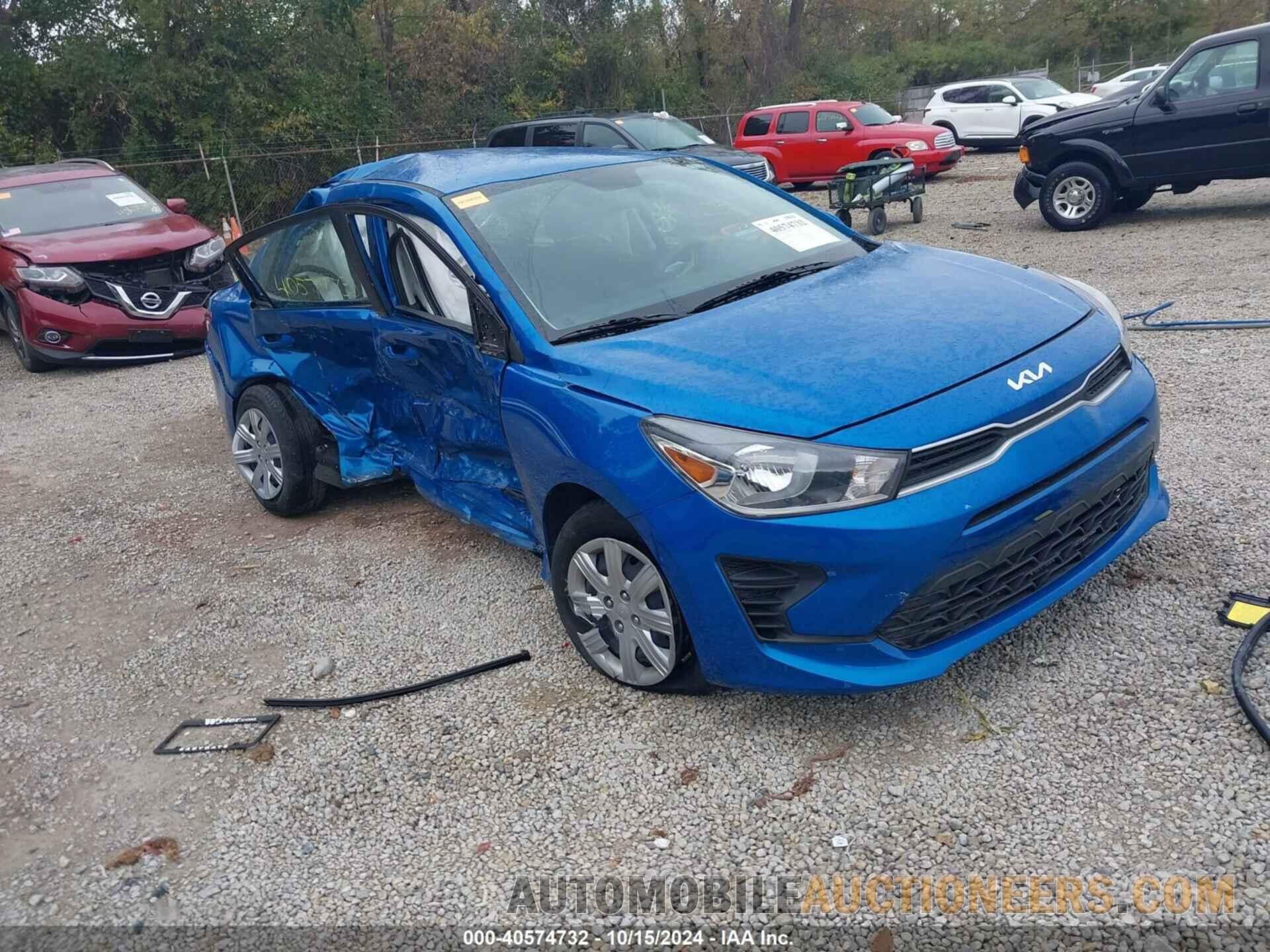 3KPA24AD7NE454333 KIA RIO 2022