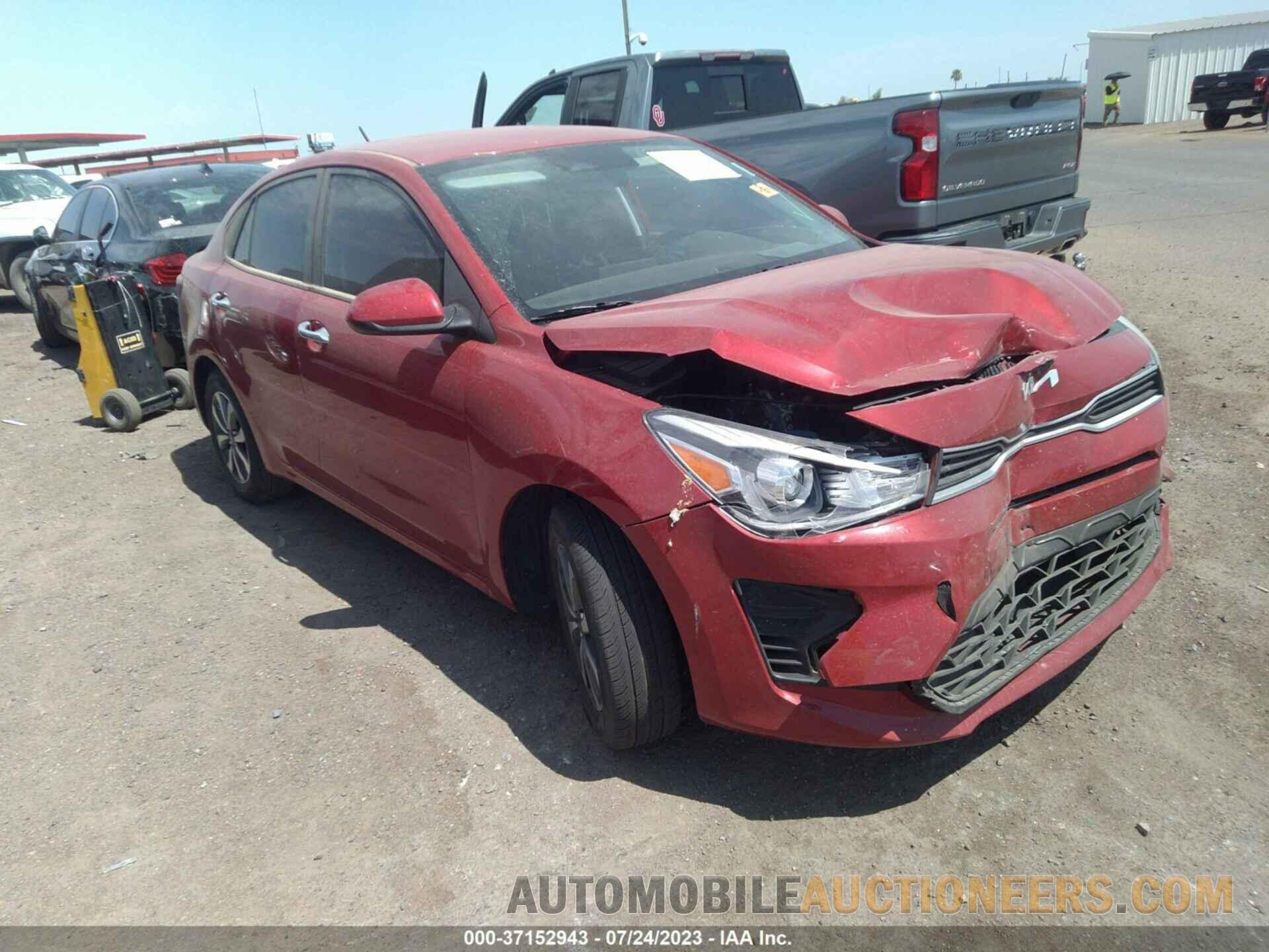 3KPA24AD7NE463971 KIA RIO 2022