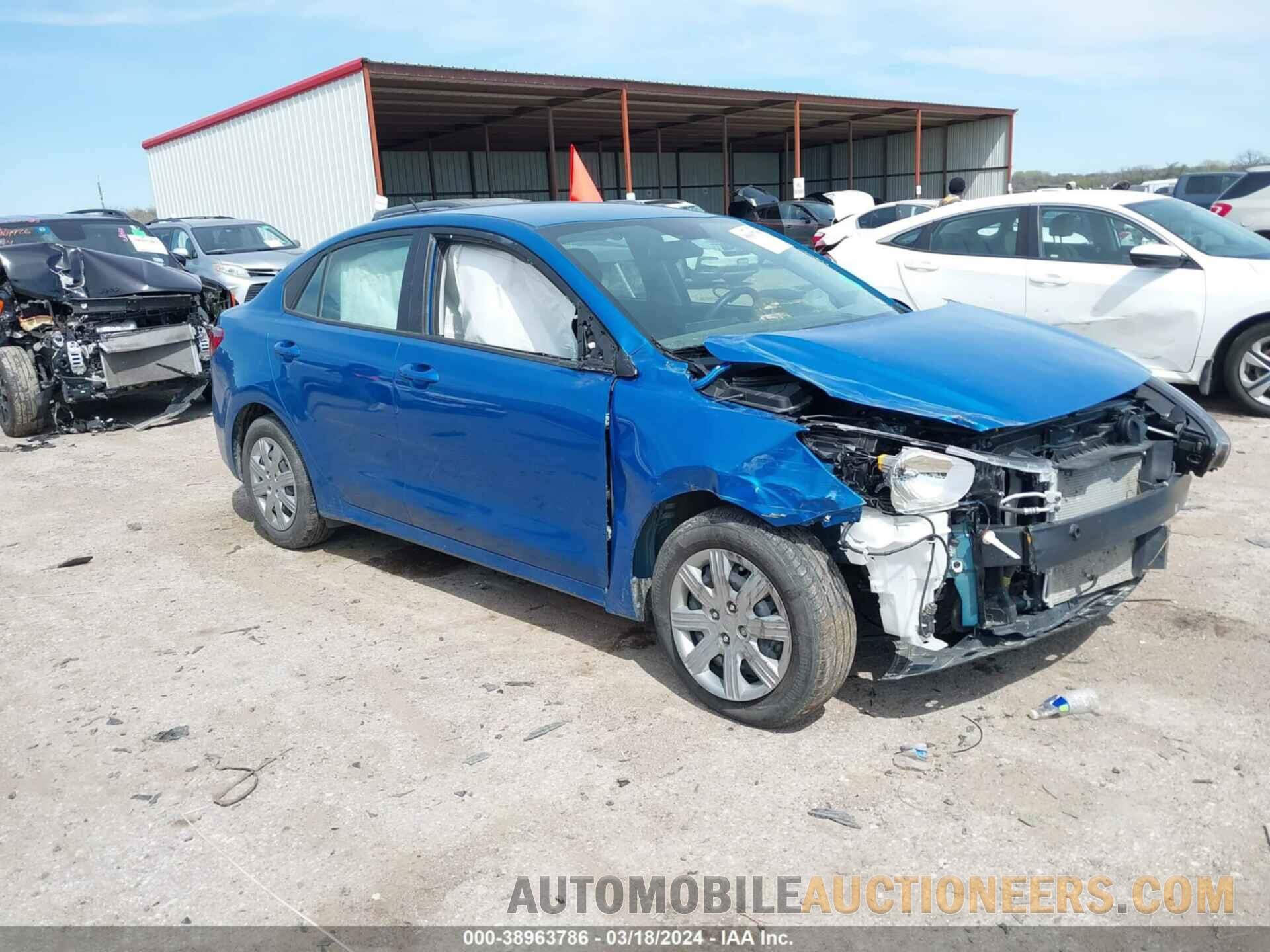 3KPA24AD7NE468488 KIA RIO 2022