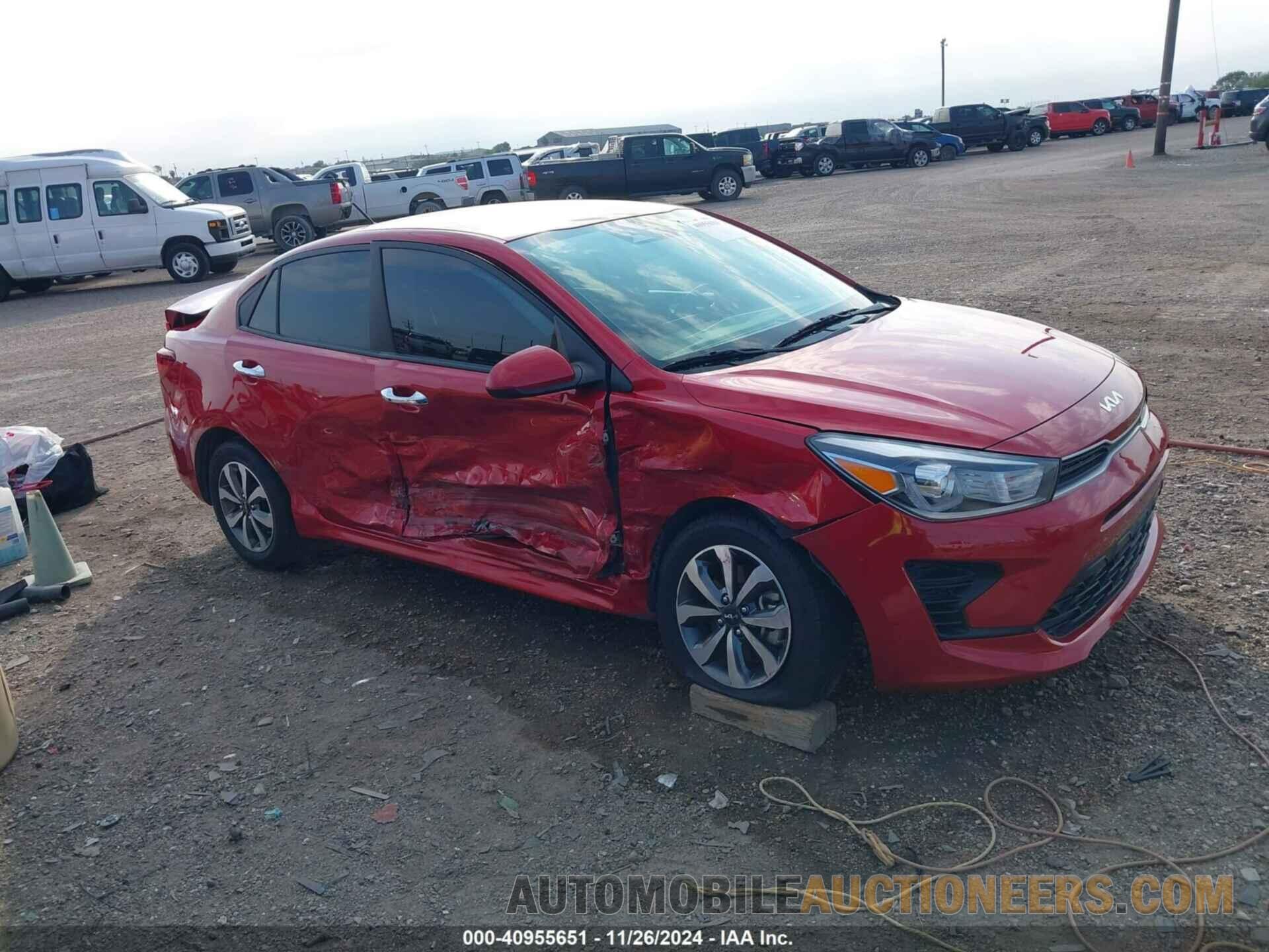 3KPA24AD7NE483413 KIA RIO 2022