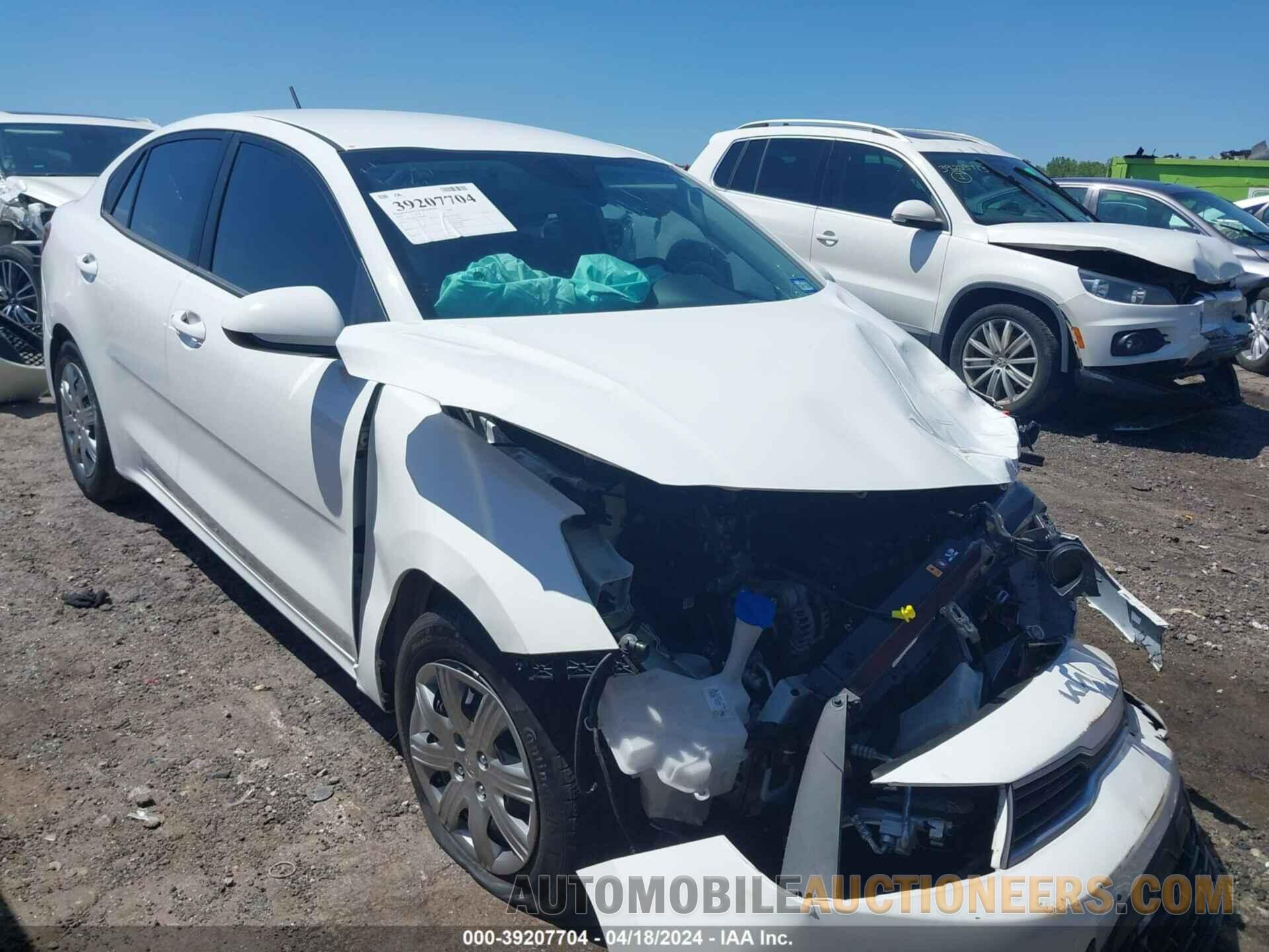 3KPA24AD7NE510531 KIA RIO 2022