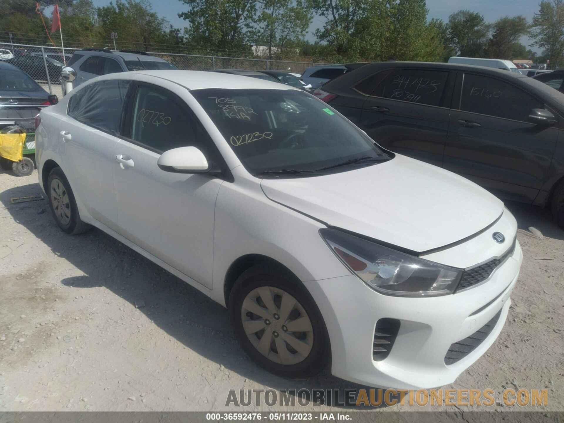 3KPA24AD8LE287834 KIA RIO 2020