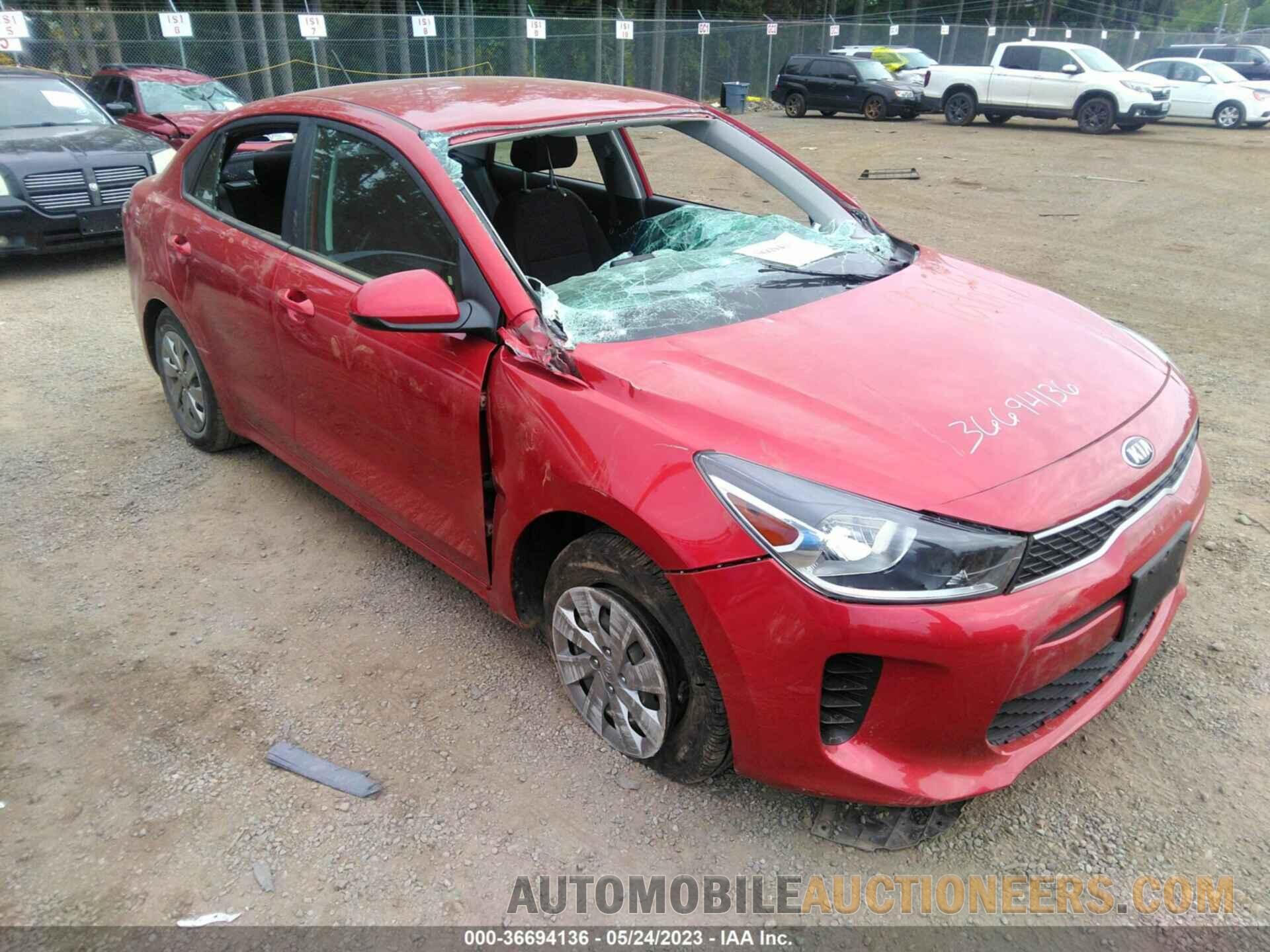 3KPA24AD8LE312330 KIA RIO 2020