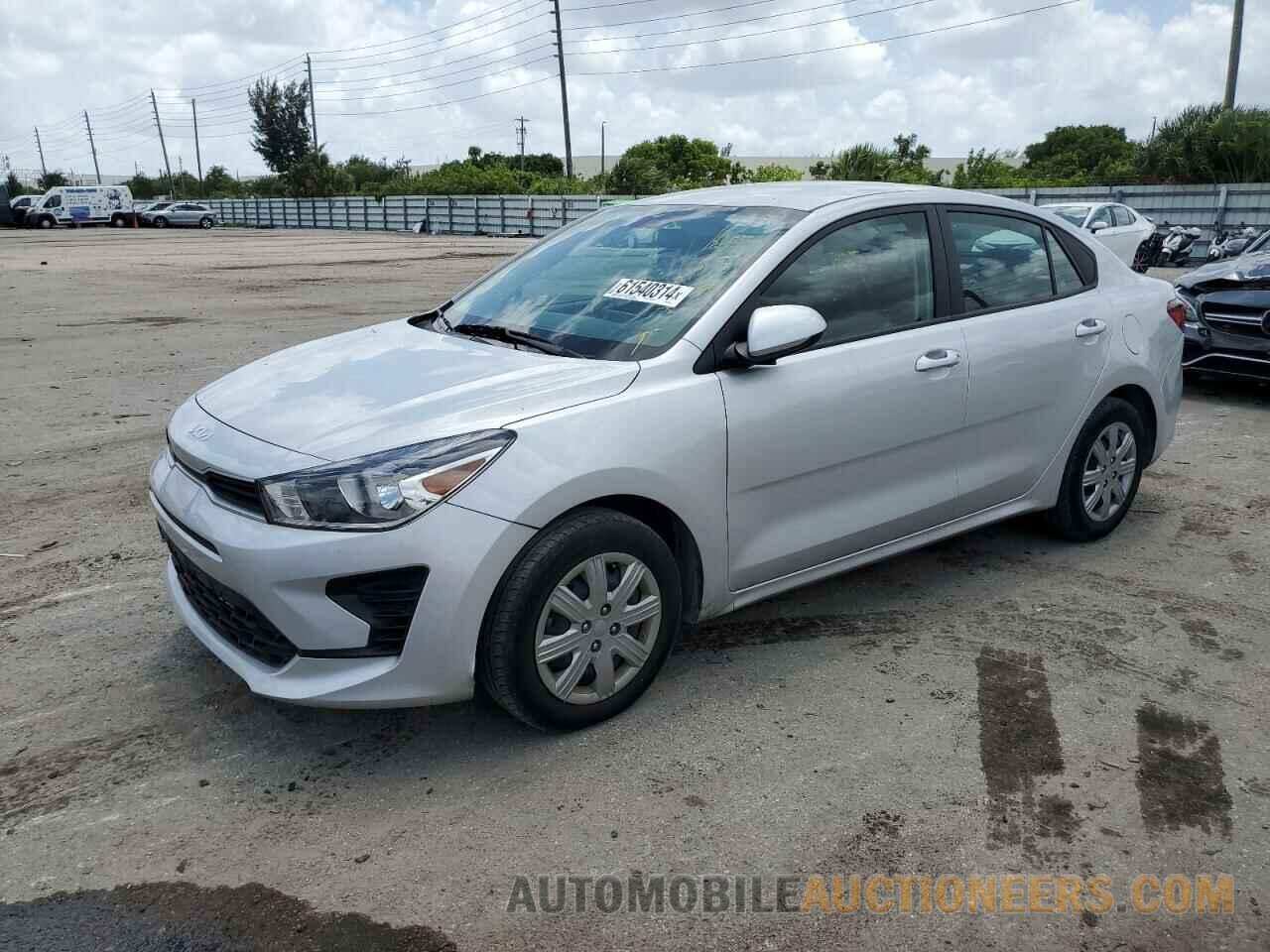 3KPA24AD8NE431532 KIA RIO 2022