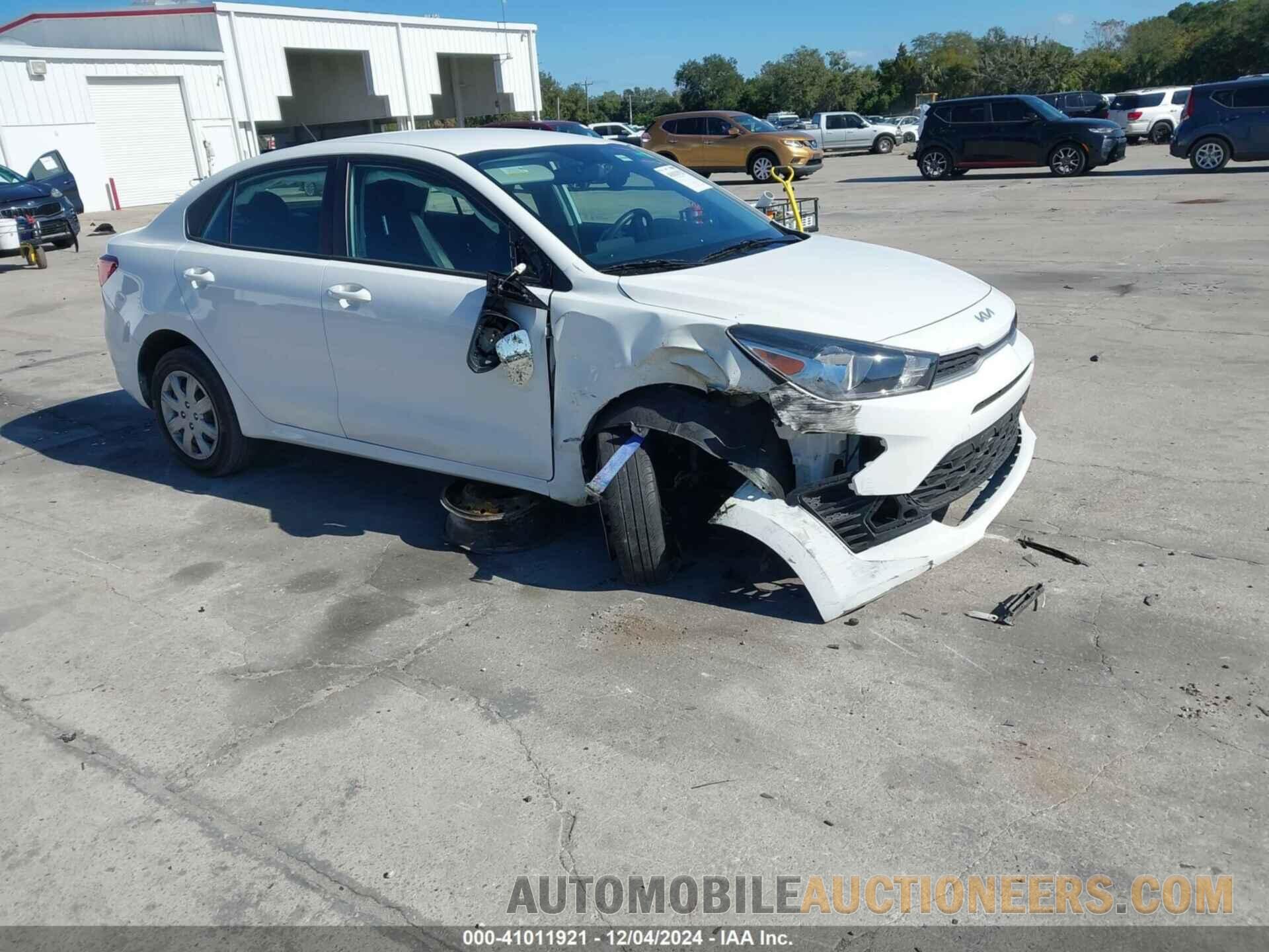 3KPA24AD8NE443907 KIA RIO 2022