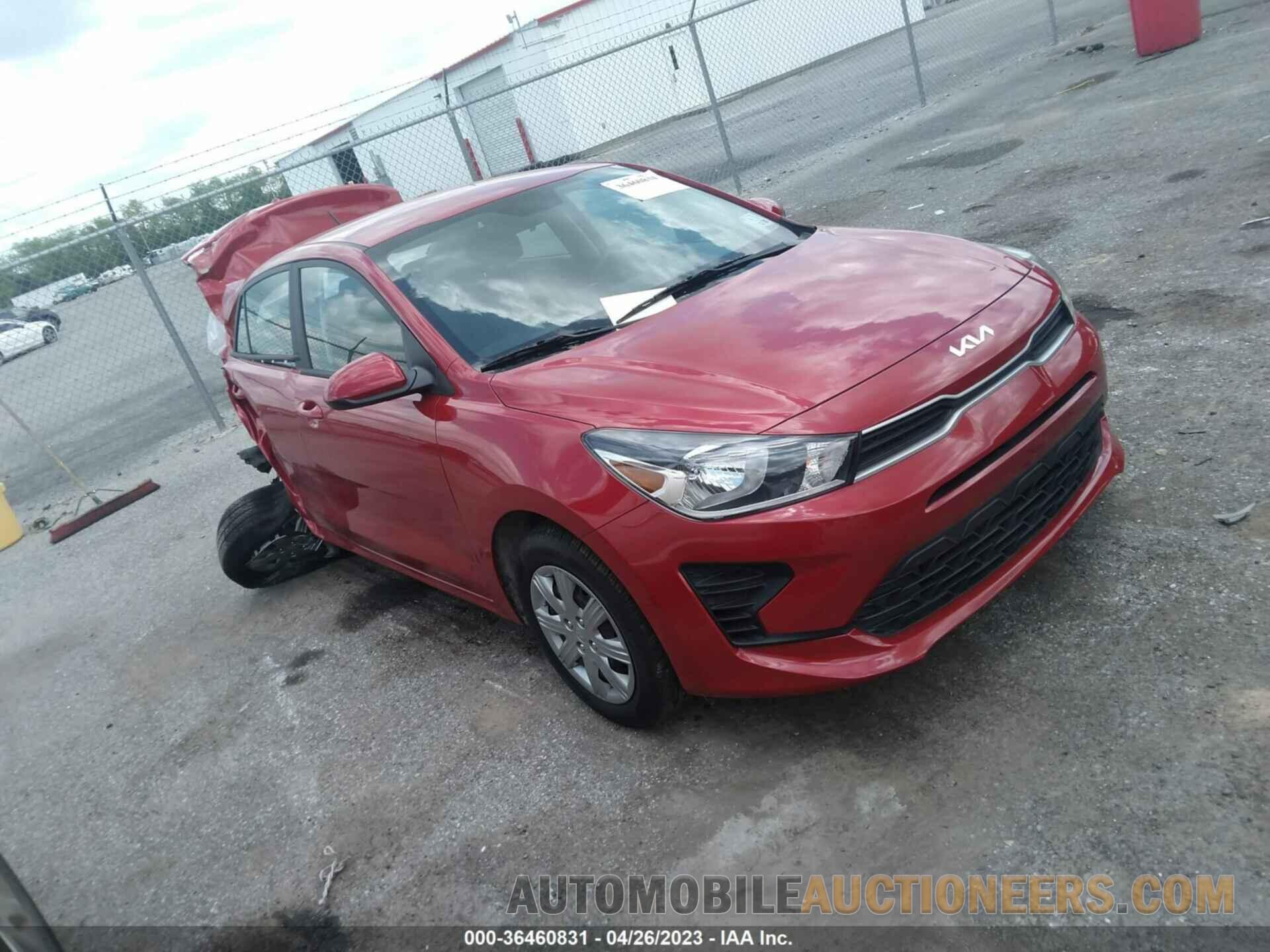 3KPA24AD8NE449335 KIA RIO 2022