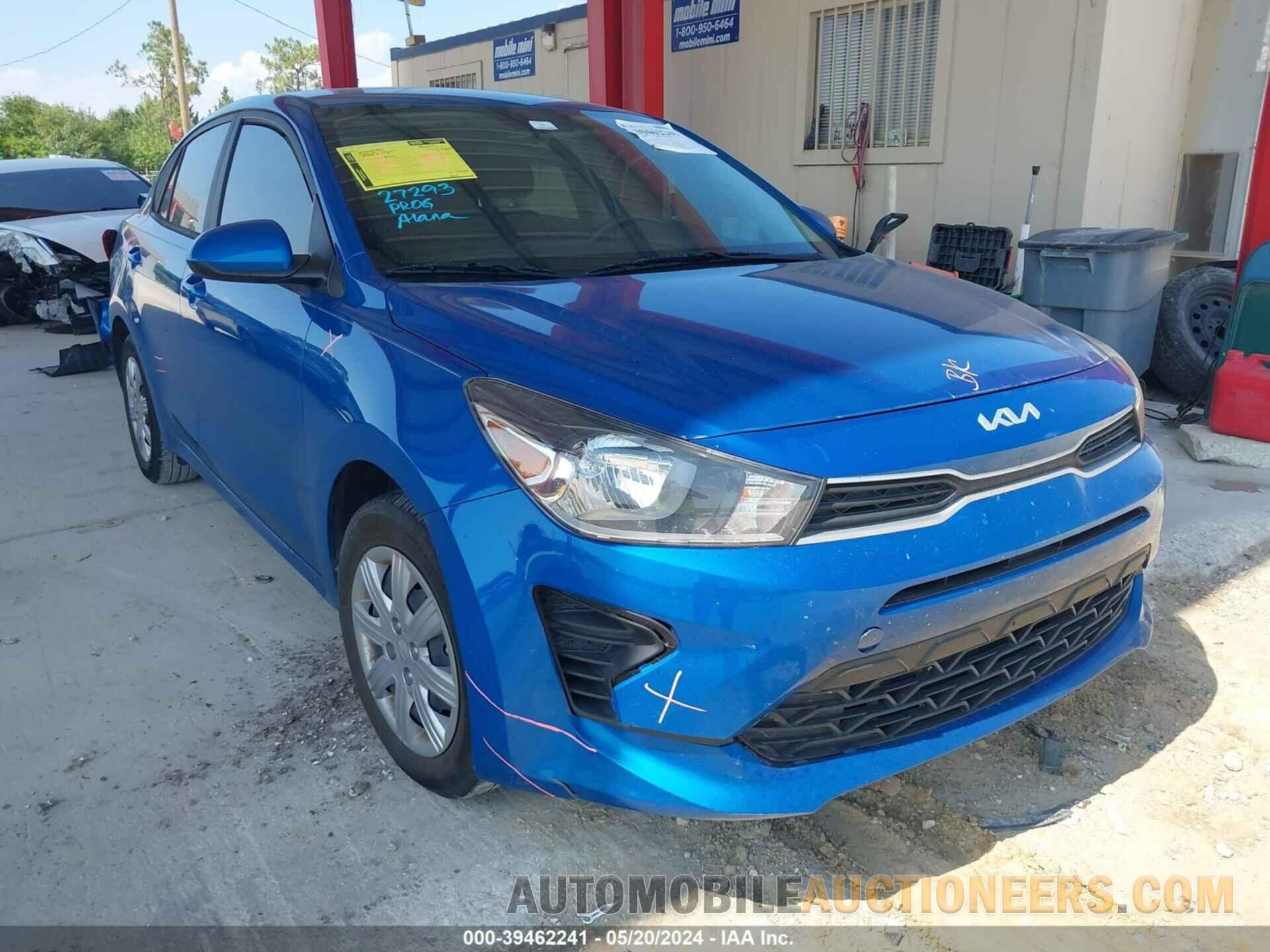 3KPA24AD8NE468533 KIA RIO 2022