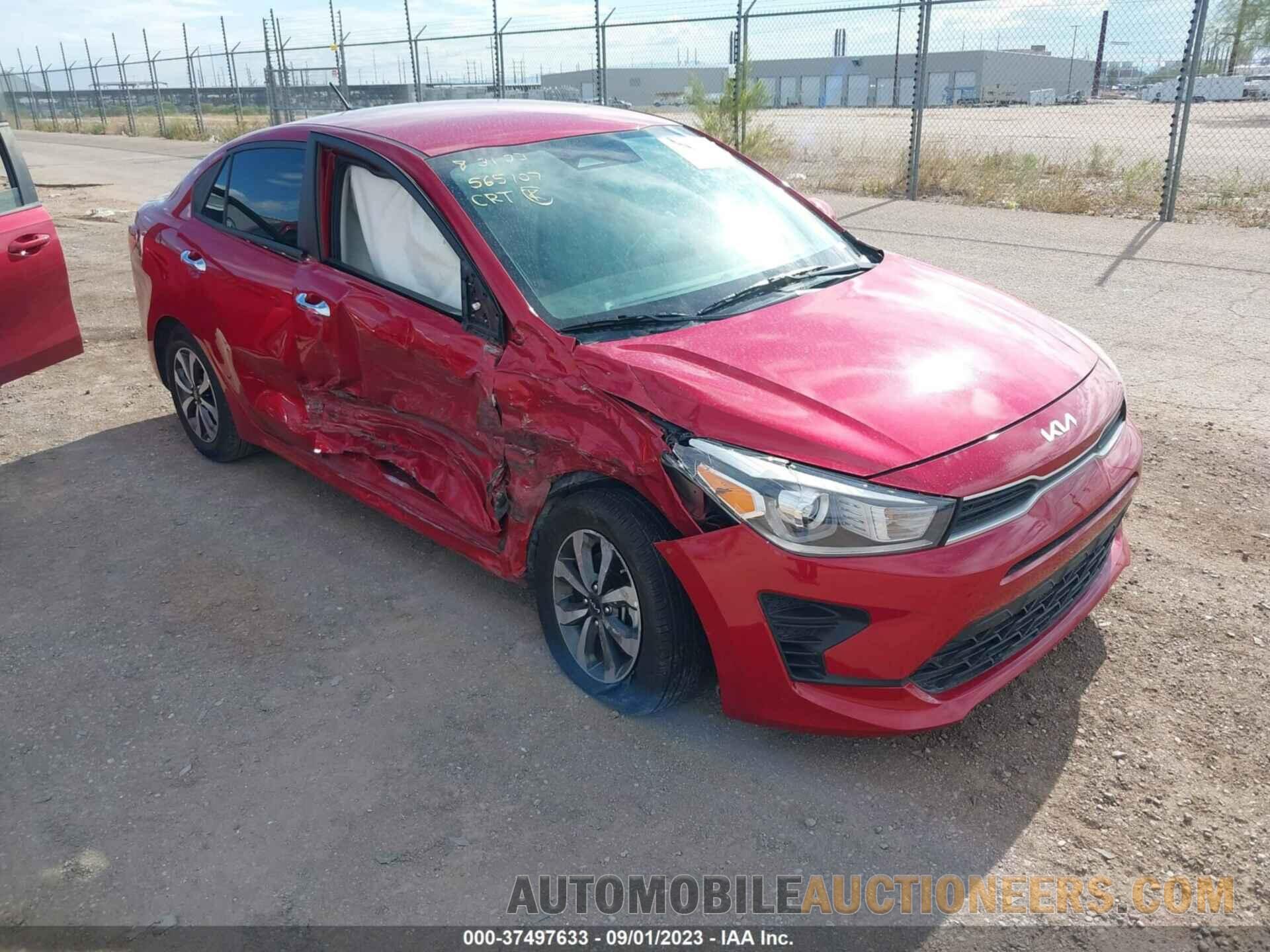 3KPA24AD8NE487857 KIA RIO 2022