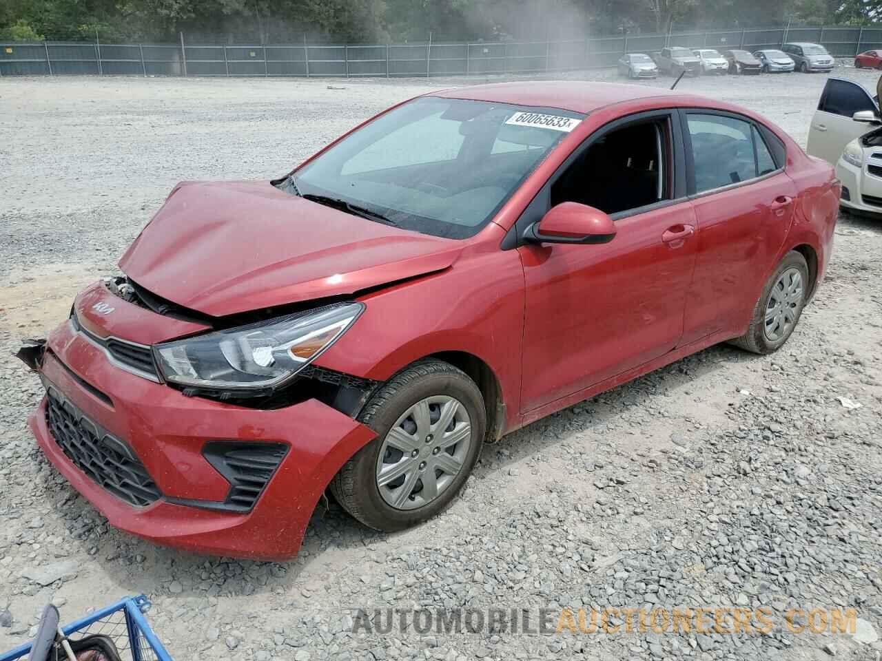 3KPA24AD8NE487969 KIA RIO 2022